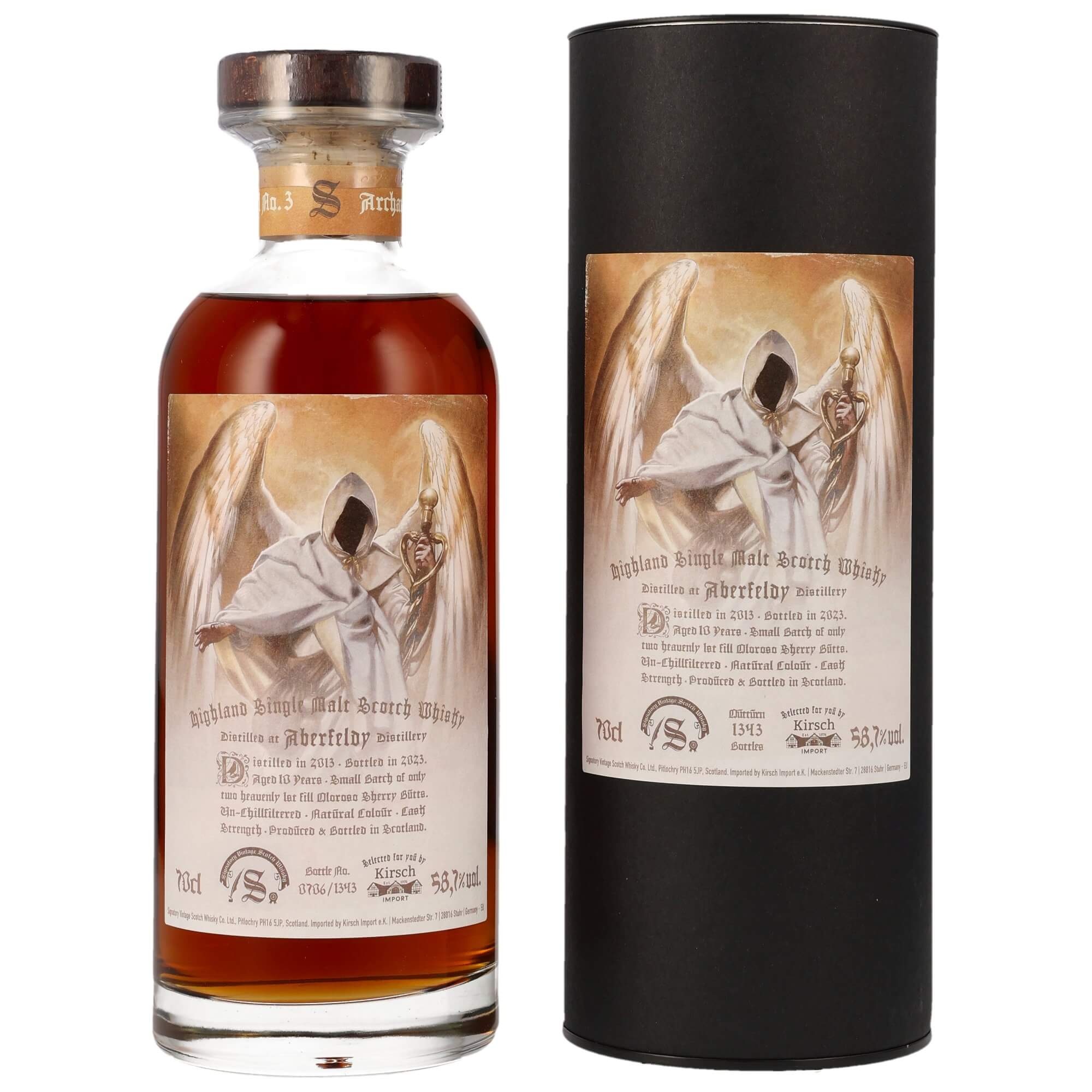Aberfeldy Archangel No.3 10 Jahre 2013/2023 Highland Single Malt Scotch Whisky