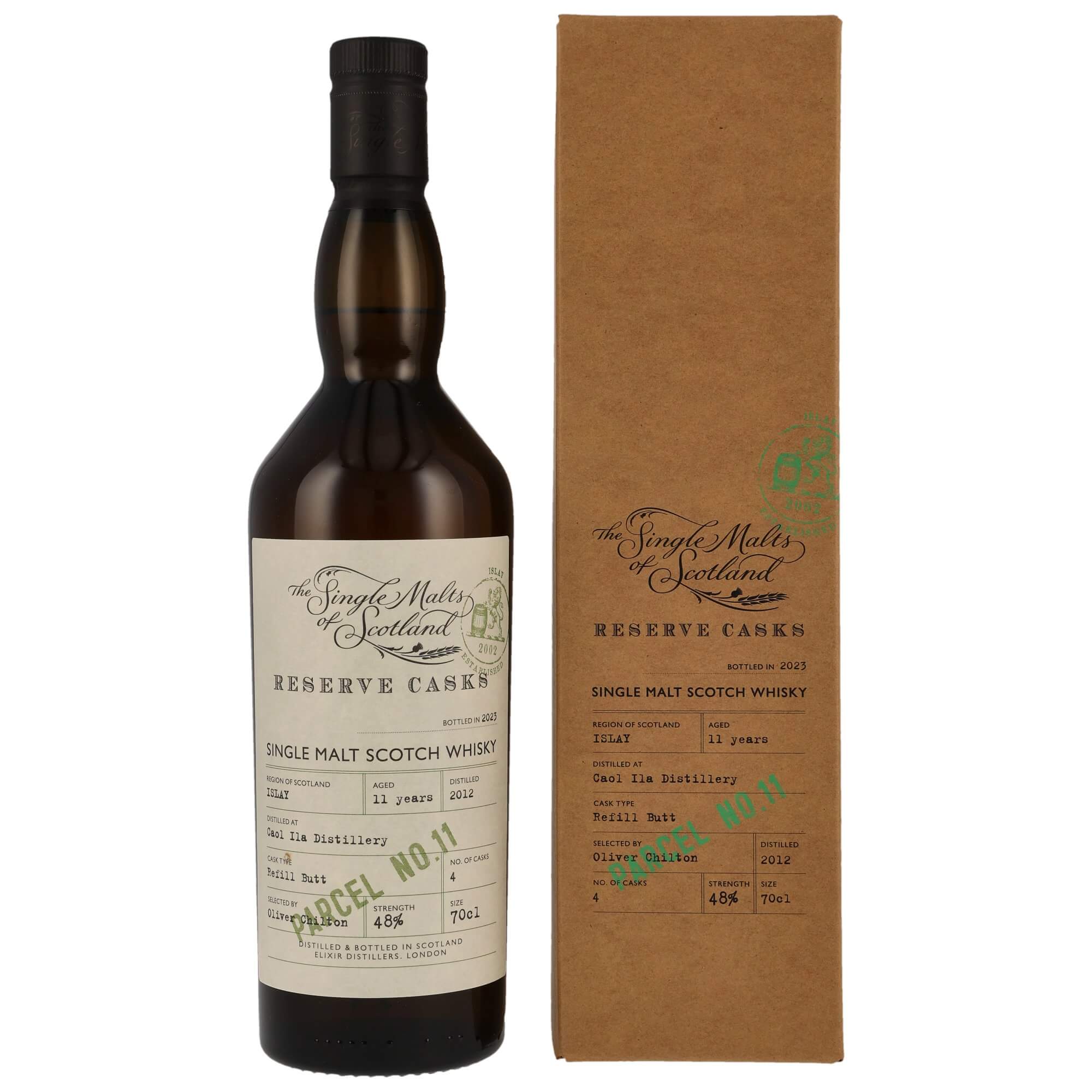 Caol Ila Reserve Cask 11 Jahre 2012/2023 Parcel No.11