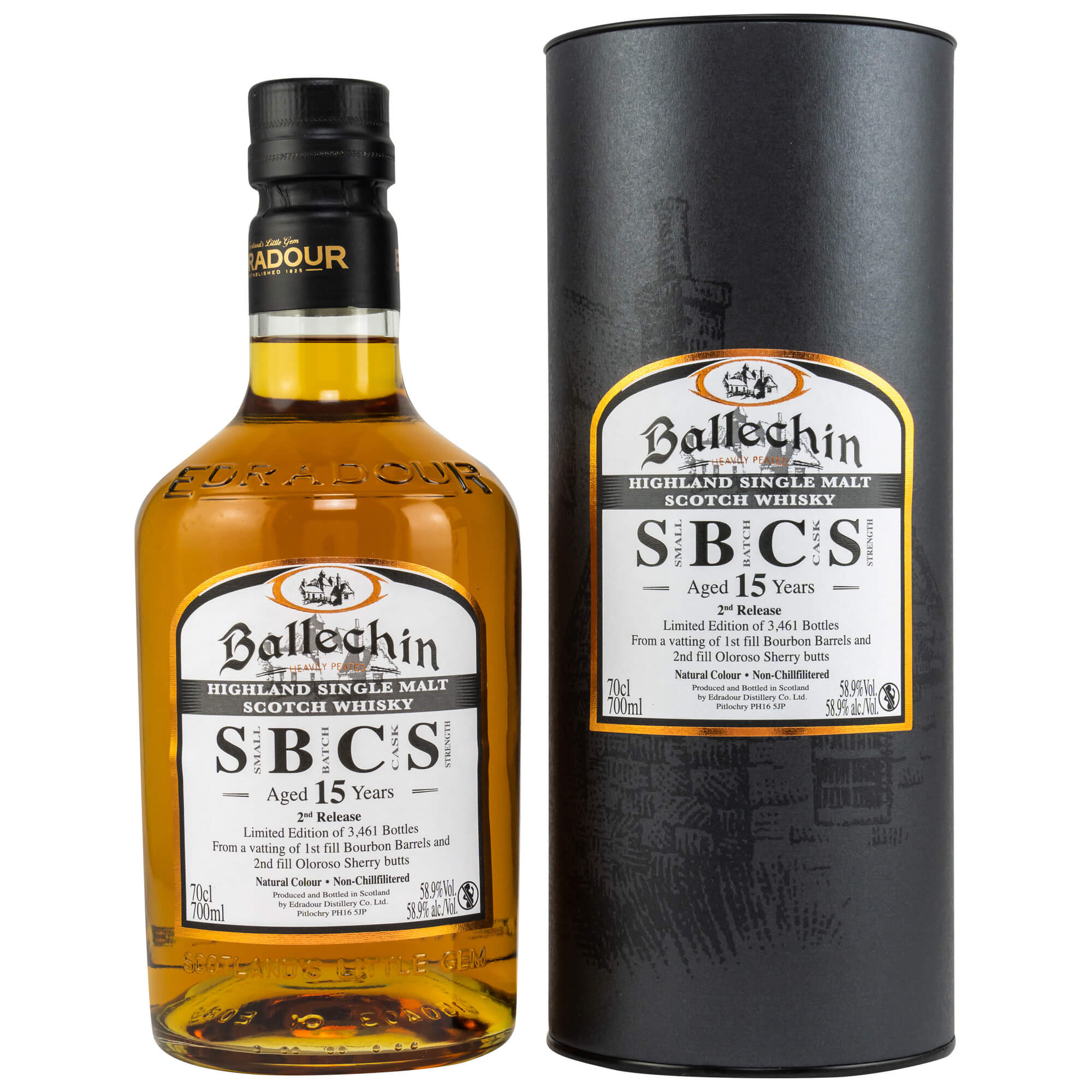 Edradour Ballechin 15 Jahre Cask Strength