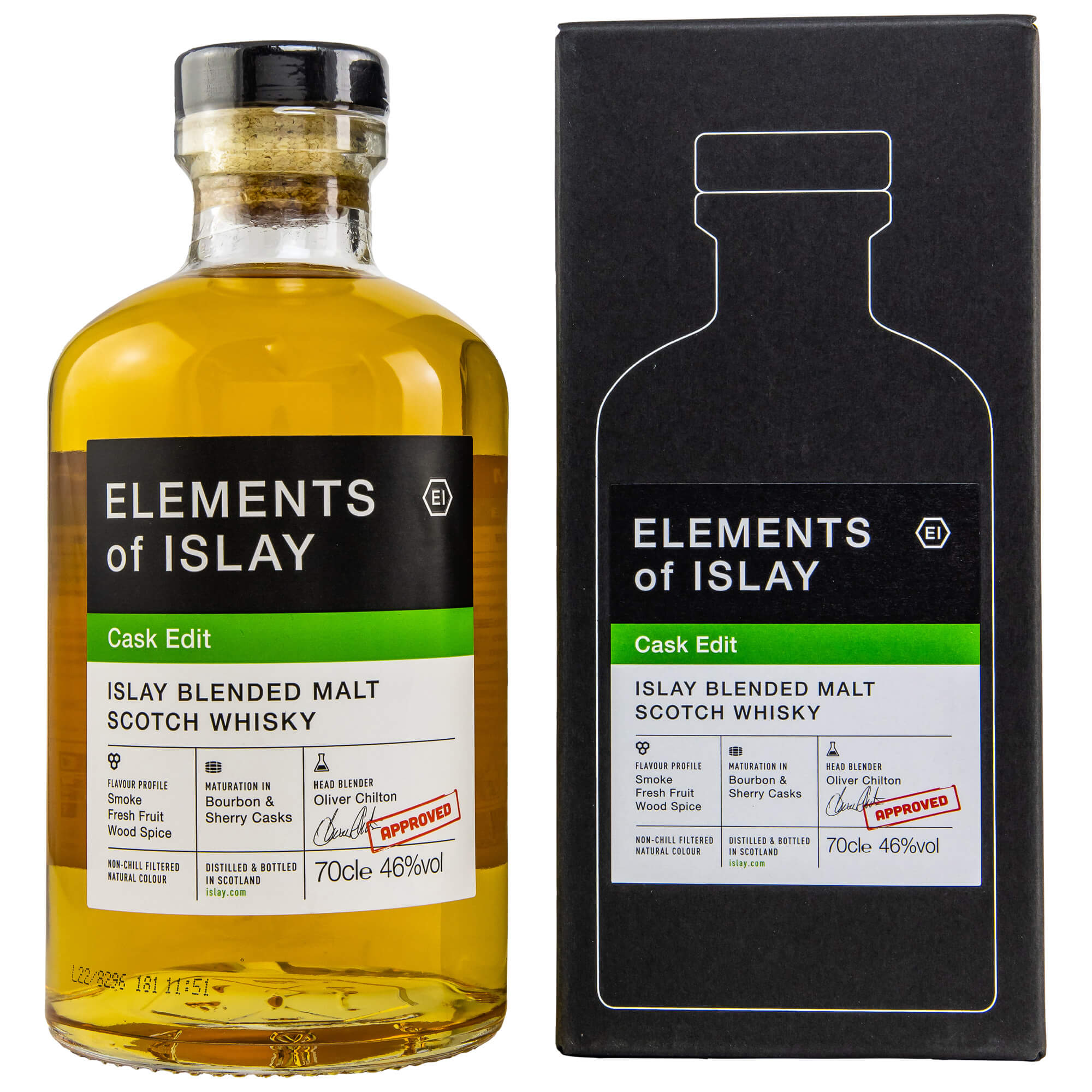 Elements of Islay Cask Edit Islay Blended Malt Scotch Whisky