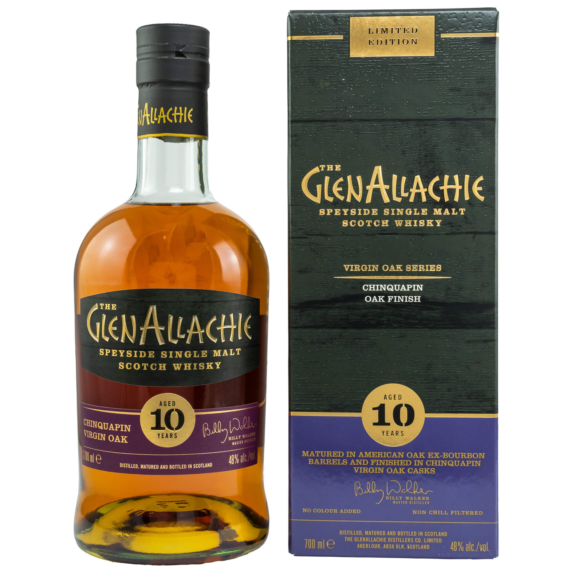 GlenAllachie 10 Jahre Chinquapin Finish
