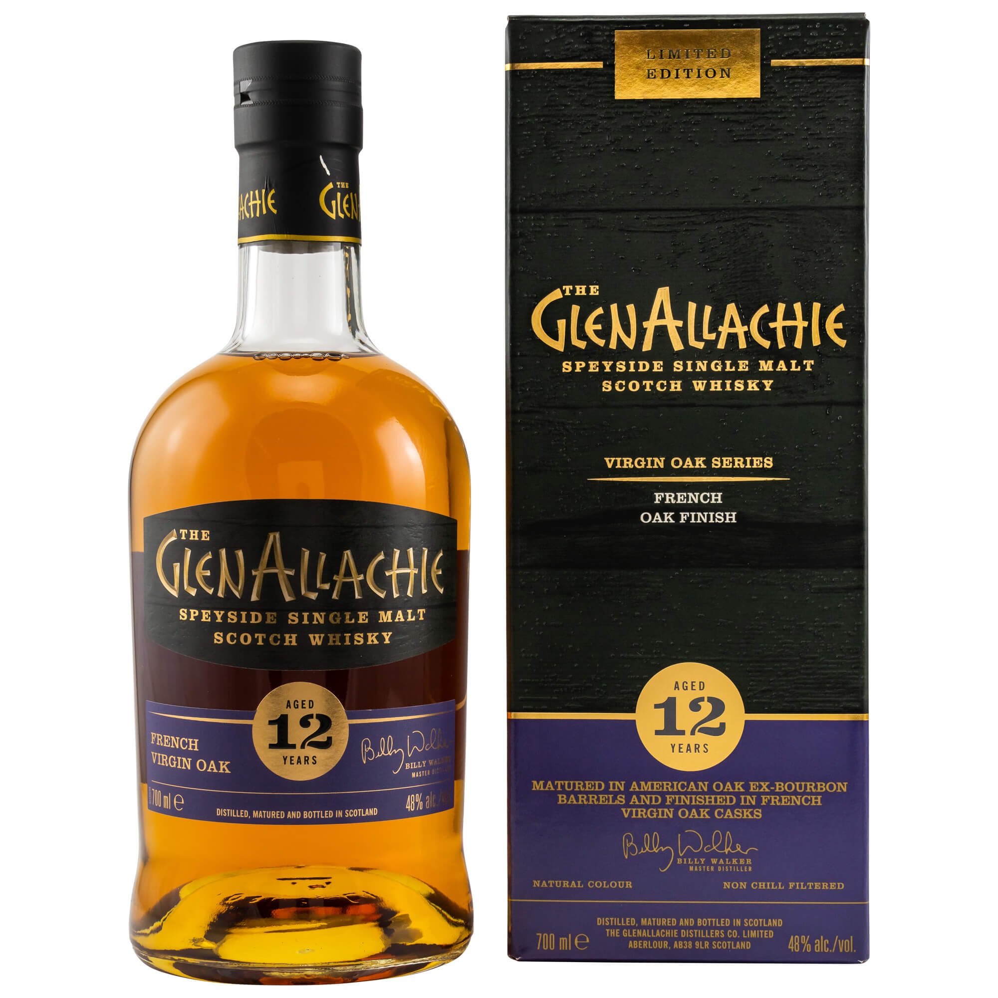GlenAllachie 12 Jahre French Oak Wood Finish