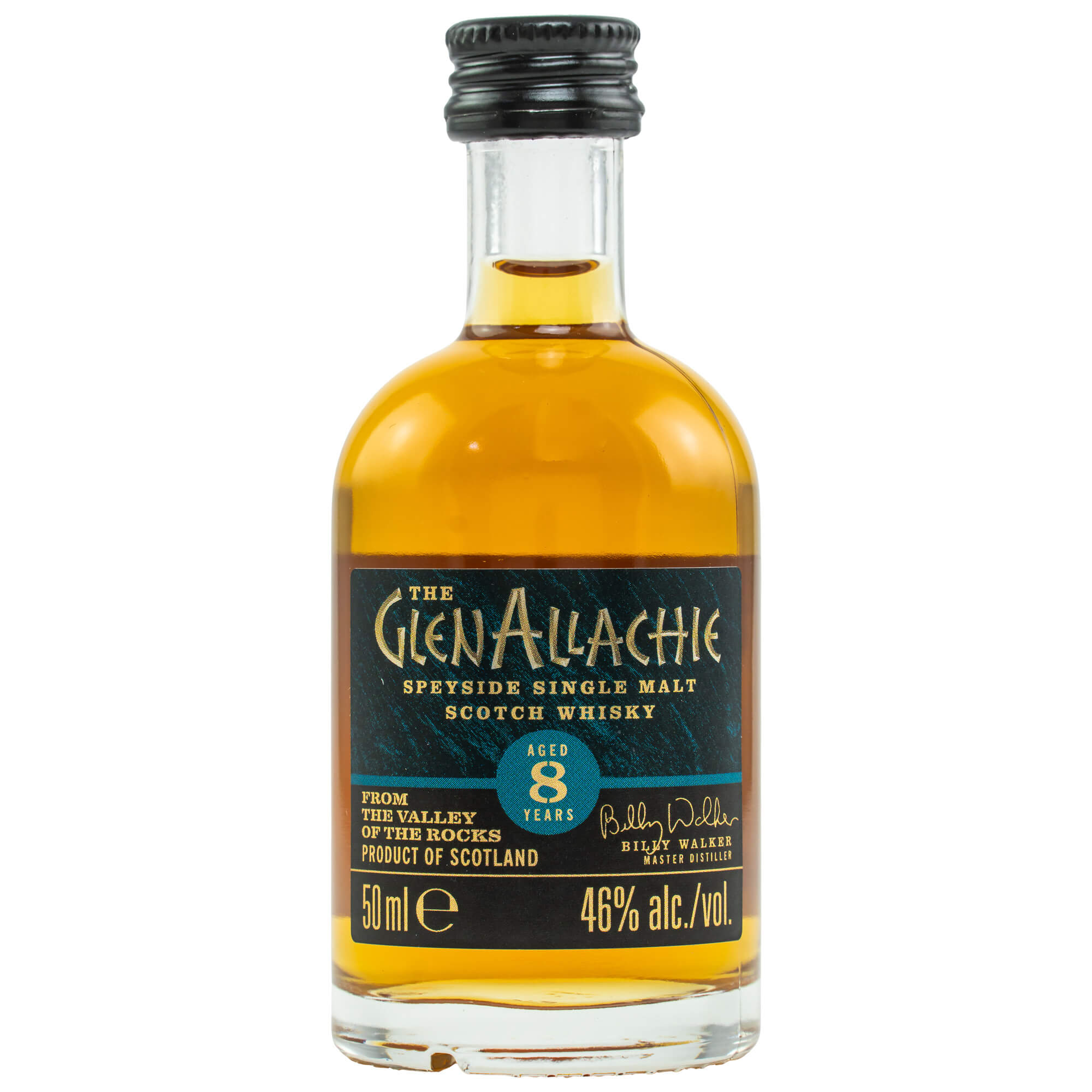 GlenAllachie 8 Jahre Miniatur Whisky