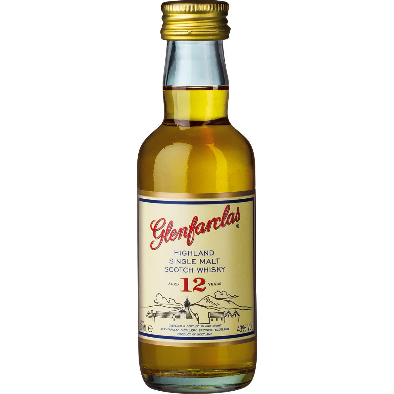Glenfarclas 12 Jahre Miniatur