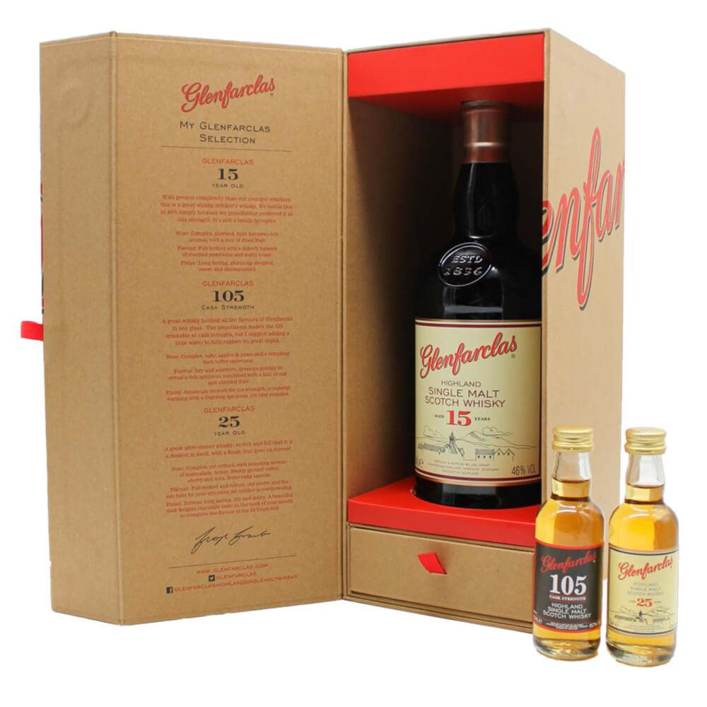 Glenfarclas 15 Jahre Tasting Pack