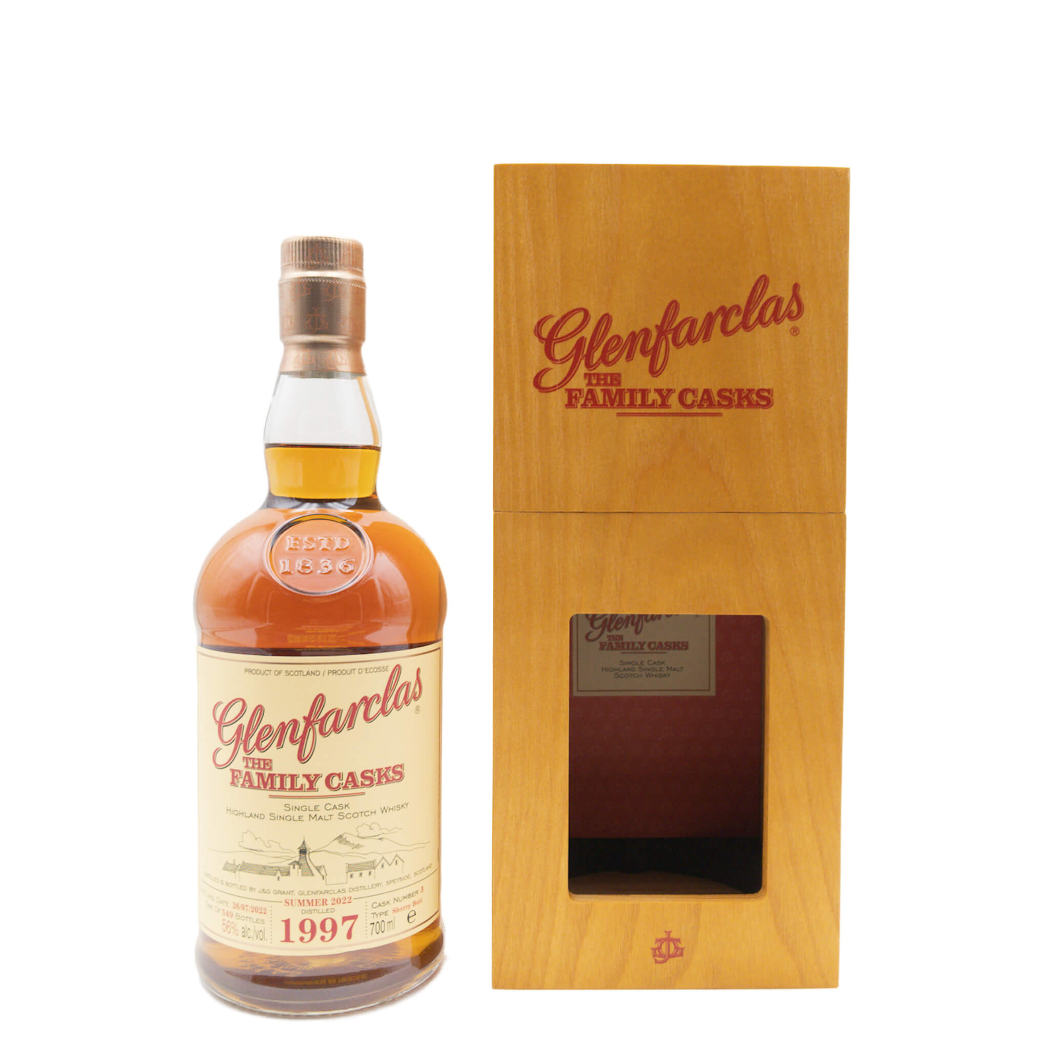Glenfarclas Family Casks 1997/20222