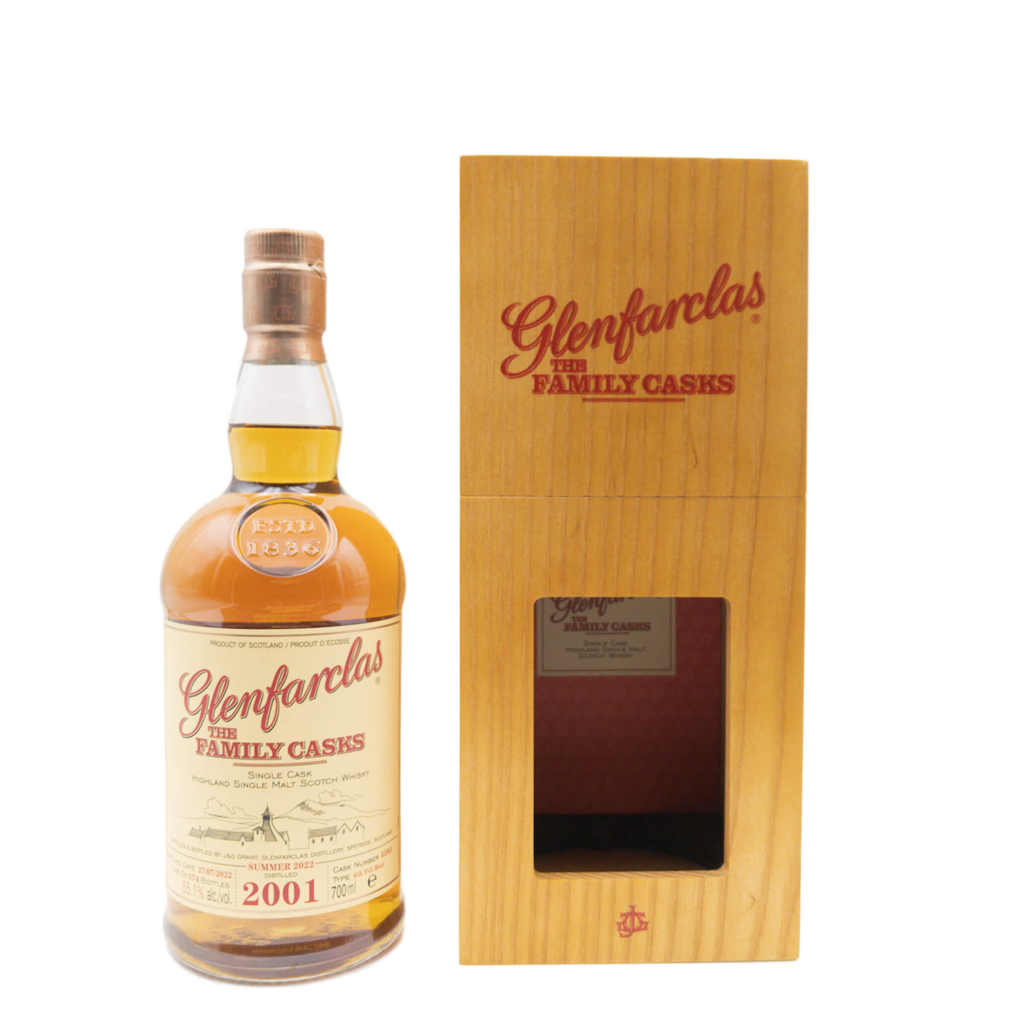 Glenfarclas Family Casks 2001/2022