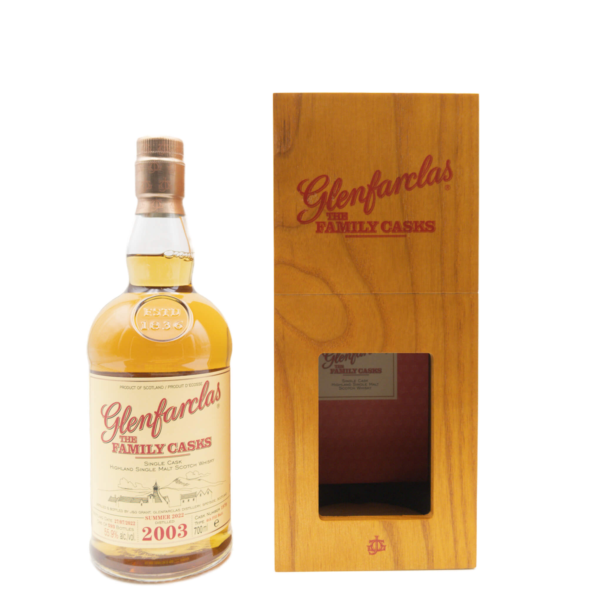 Glenfarclas Family Casks 2003/2022