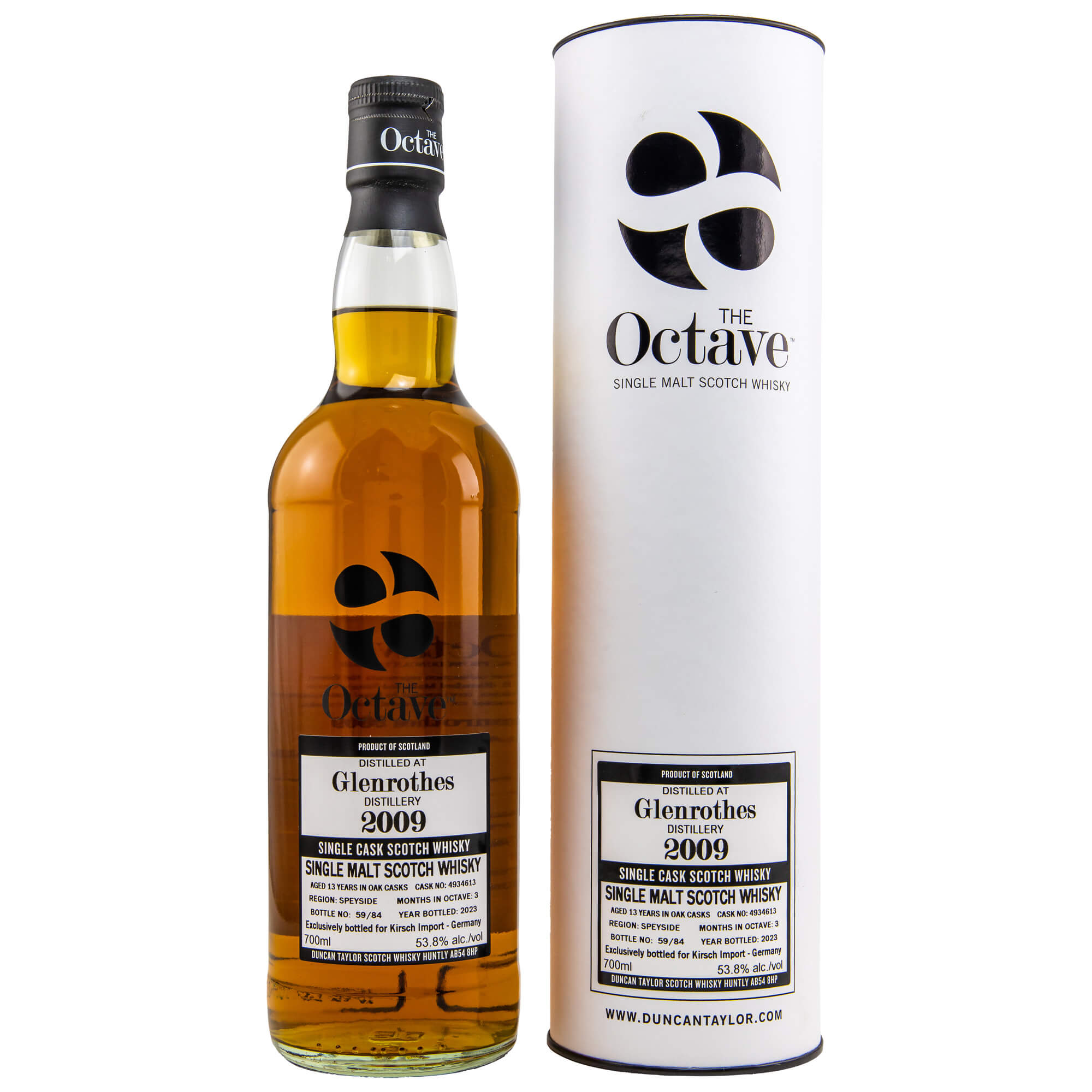Glenrothes Octave 13 Jahre 2009/2023 Duncan Taylor Single Malt Whisky
