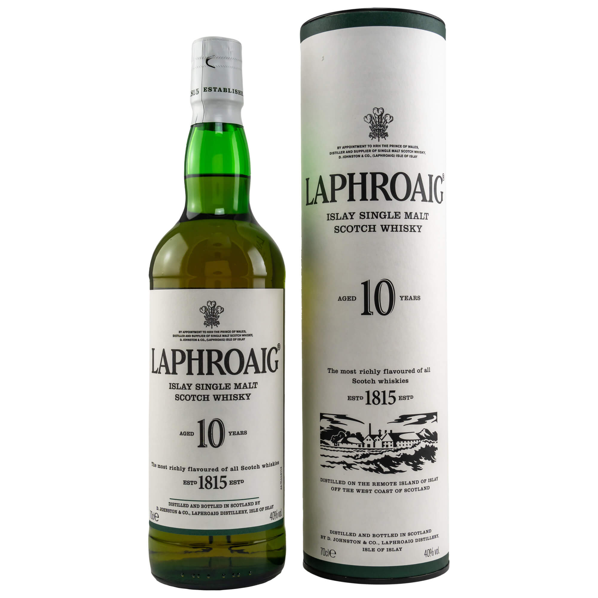 Laphroaig 10 Jahre Islay Single Malt Scotch Whisky