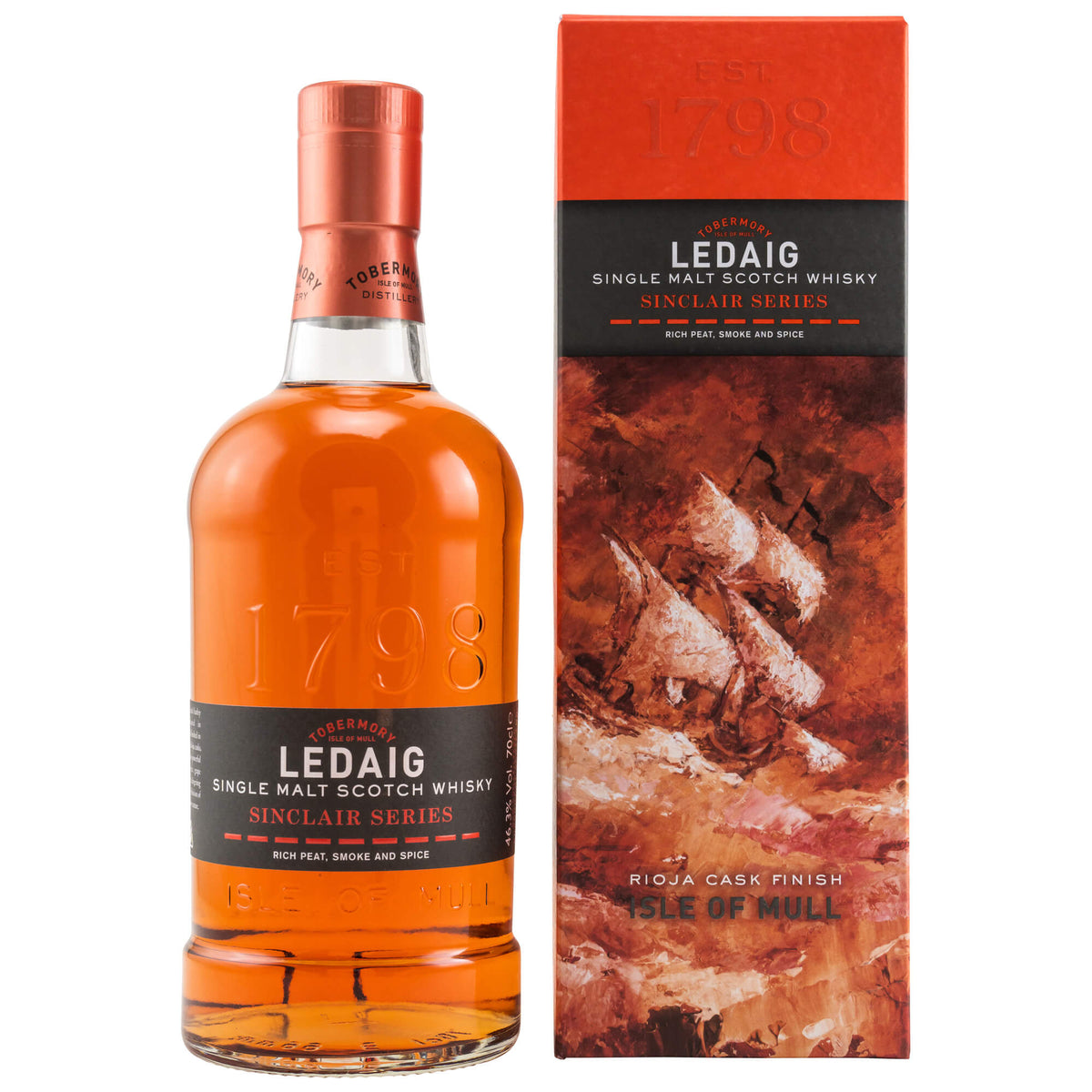 Ledaig Sinclair Series Rioja Cask Finish Single Malt Scotch Whisky