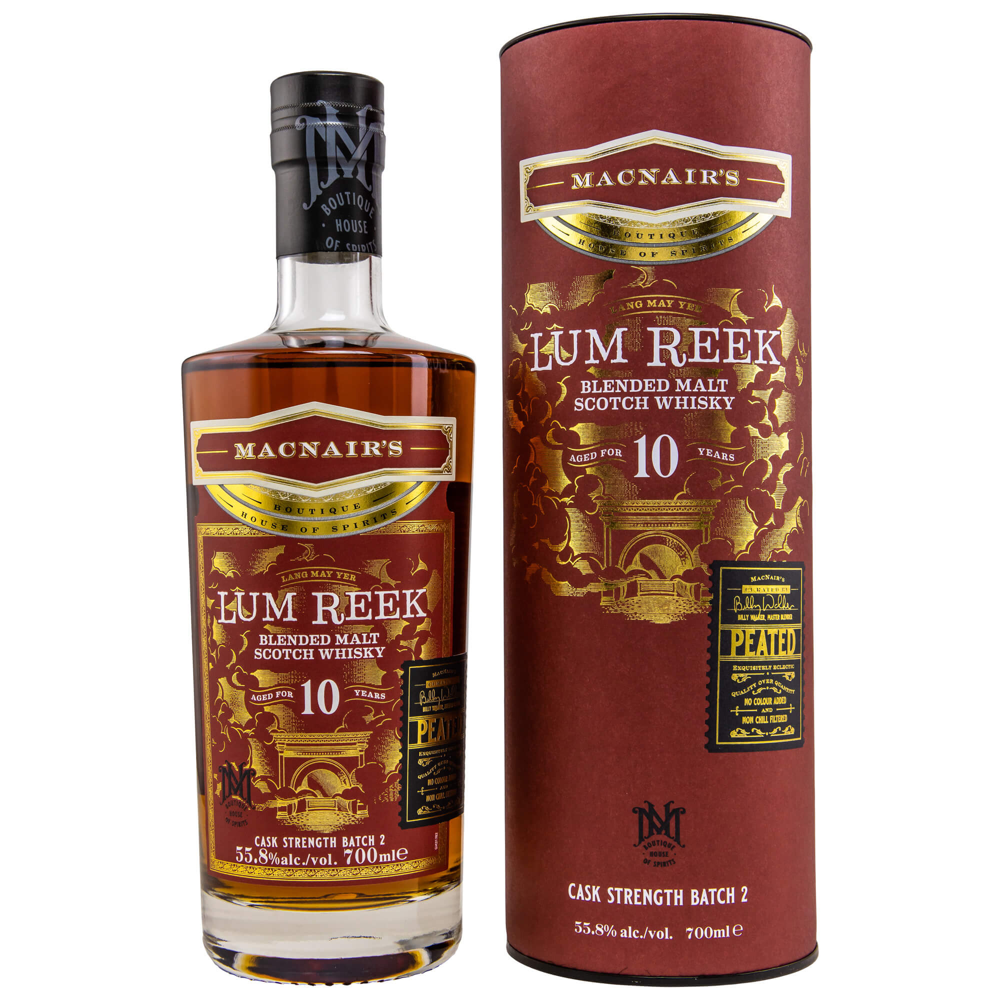 MacNair's Lum Reek 10 Jahre Batch 2 GlenAllachie Whisky