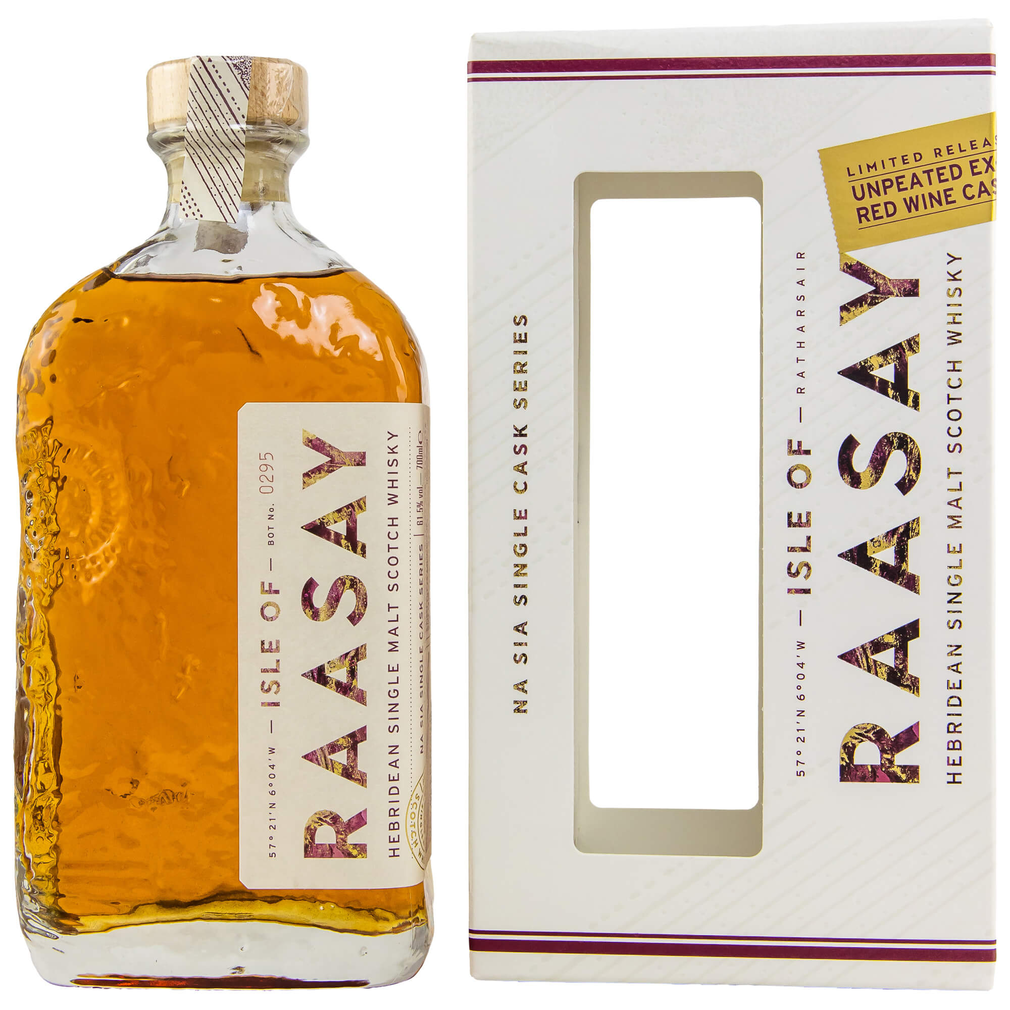 Isle of Raasay Na Sia Unpeated Bordeaux
