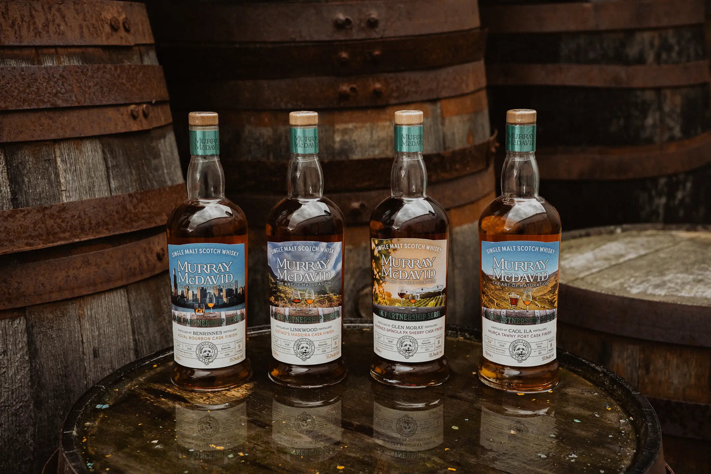 Murray McDavid Cask Partnership Series Whiskys