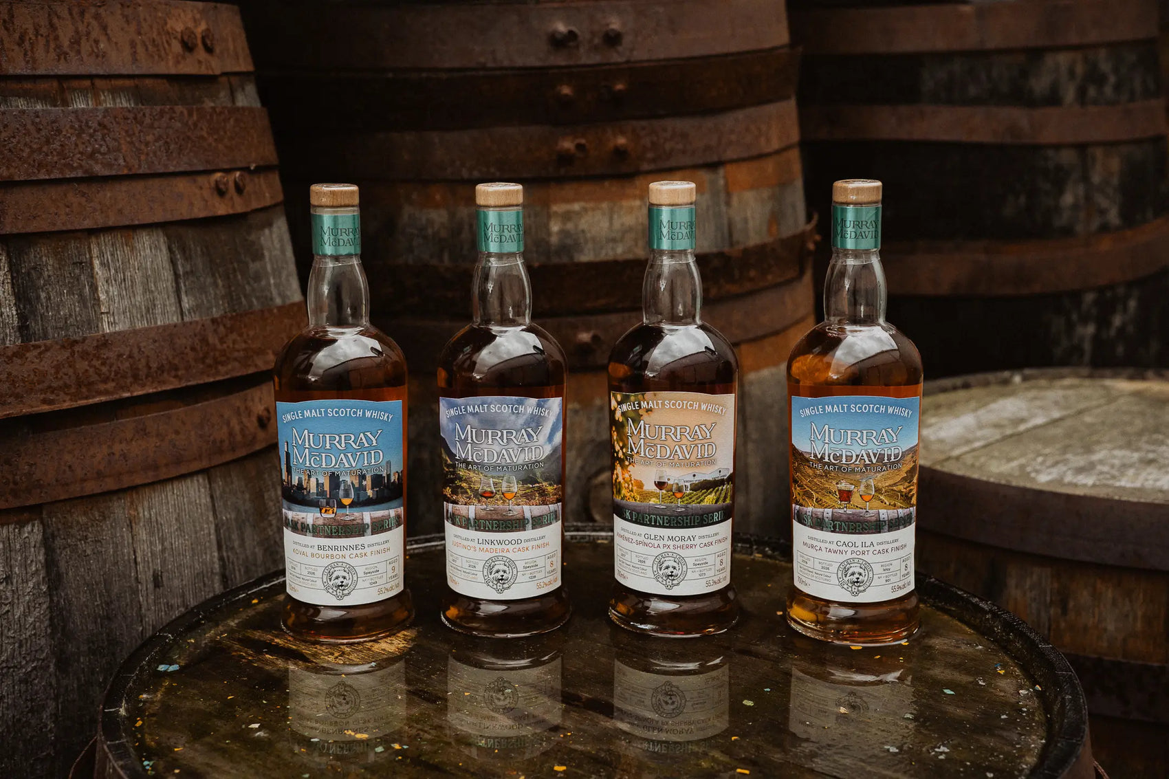 Murray McDavid Cask Partnership Series Whiskys
