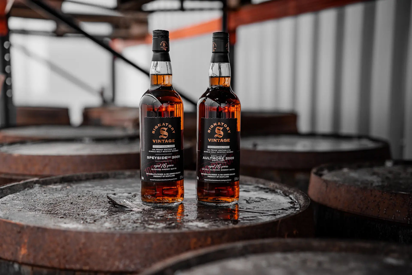 Signatory Vintage 100 Proof Edition - Zwei Speyside-Juwelen aus 2009