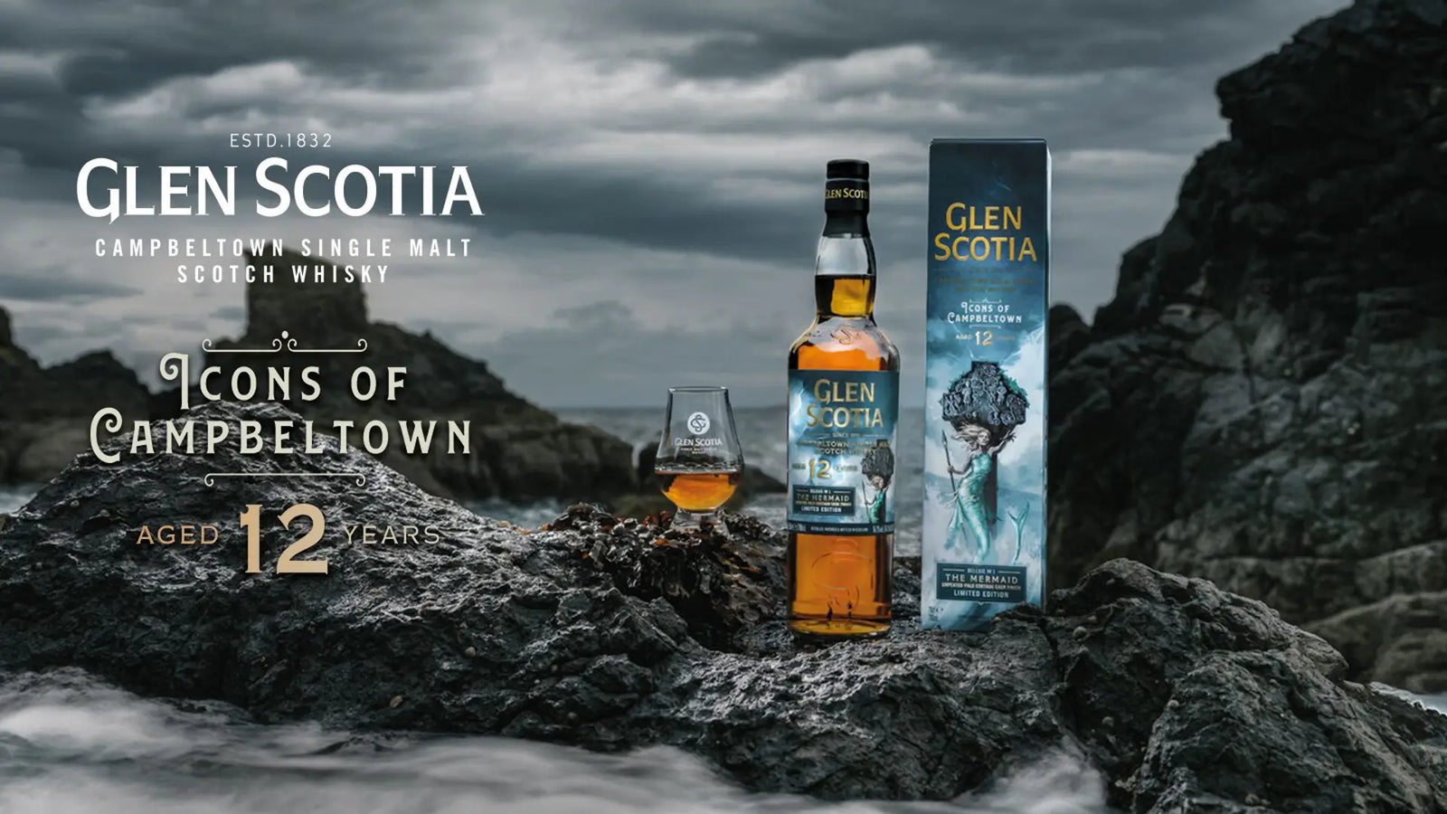 Glen Scotia Icons of Campbeltown The Mermaid 12 Jahre