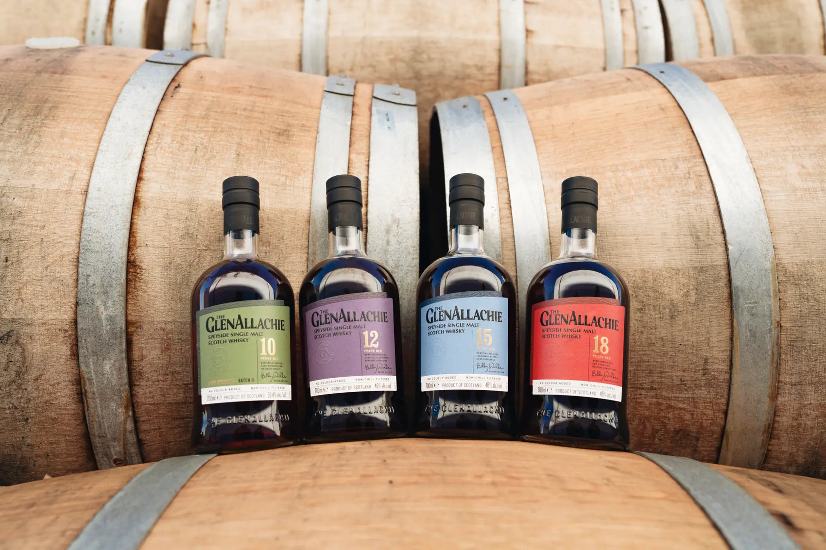 GlenAllachie zeigt neuen Premium Look für Single Malts