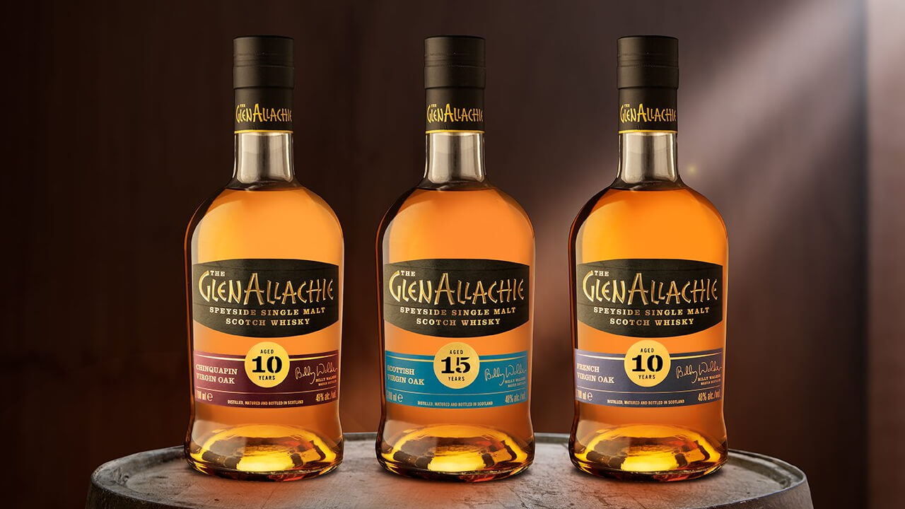 GlenAllachie Virgin Oak Whiskys