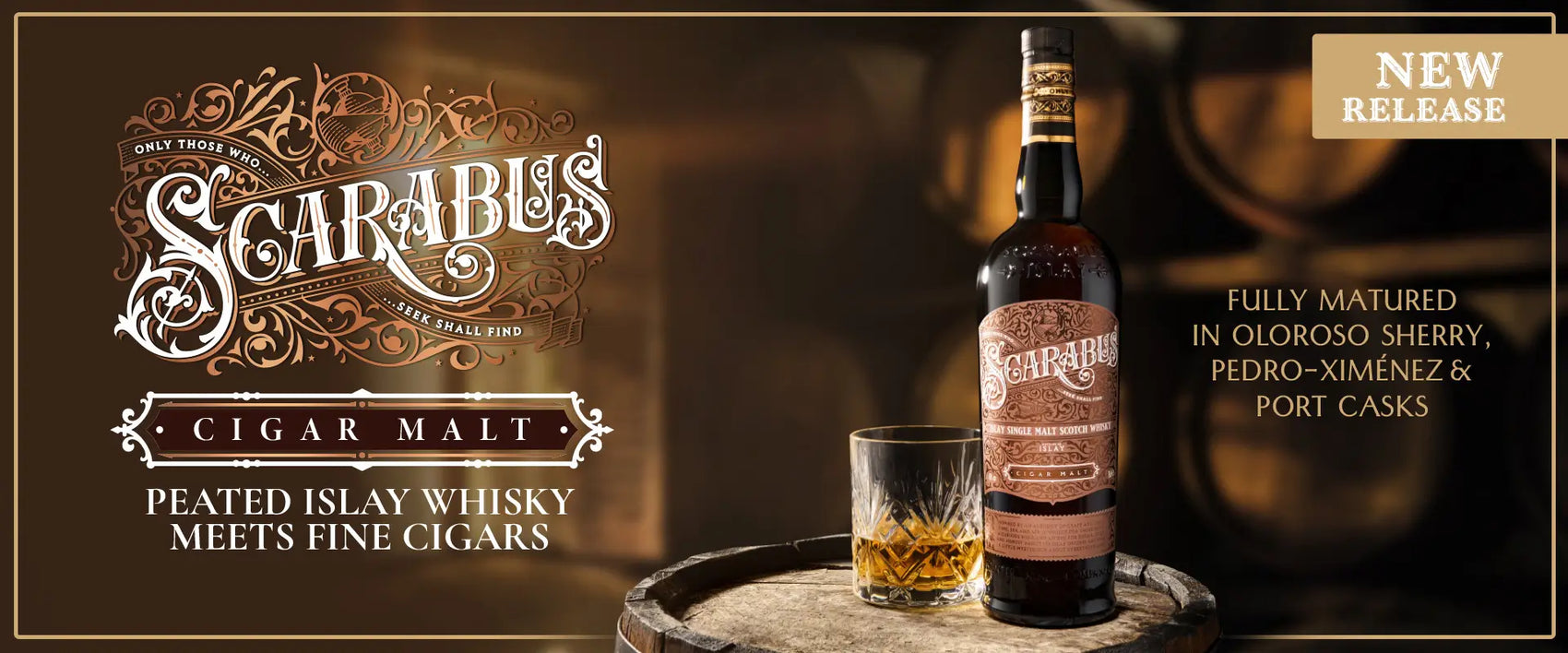 Scarabus Cigar Malt Präsentation