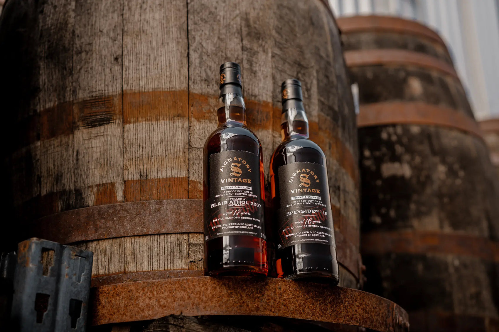 Signatory Vintage 100 Proof Exceptional Casks Speyside und Blair Athol