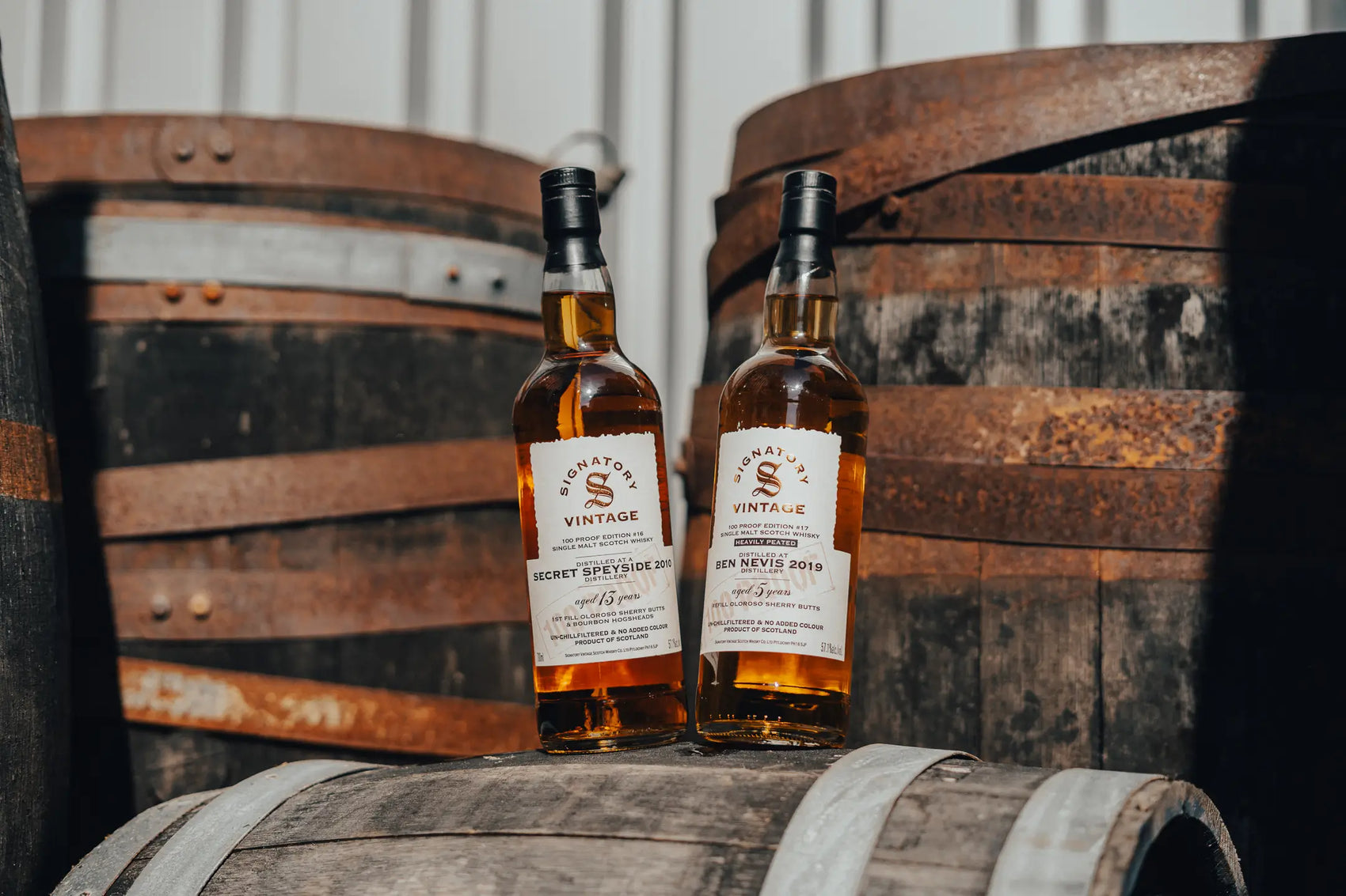Signatory Vintage 100 Proof Edition 16 & 17