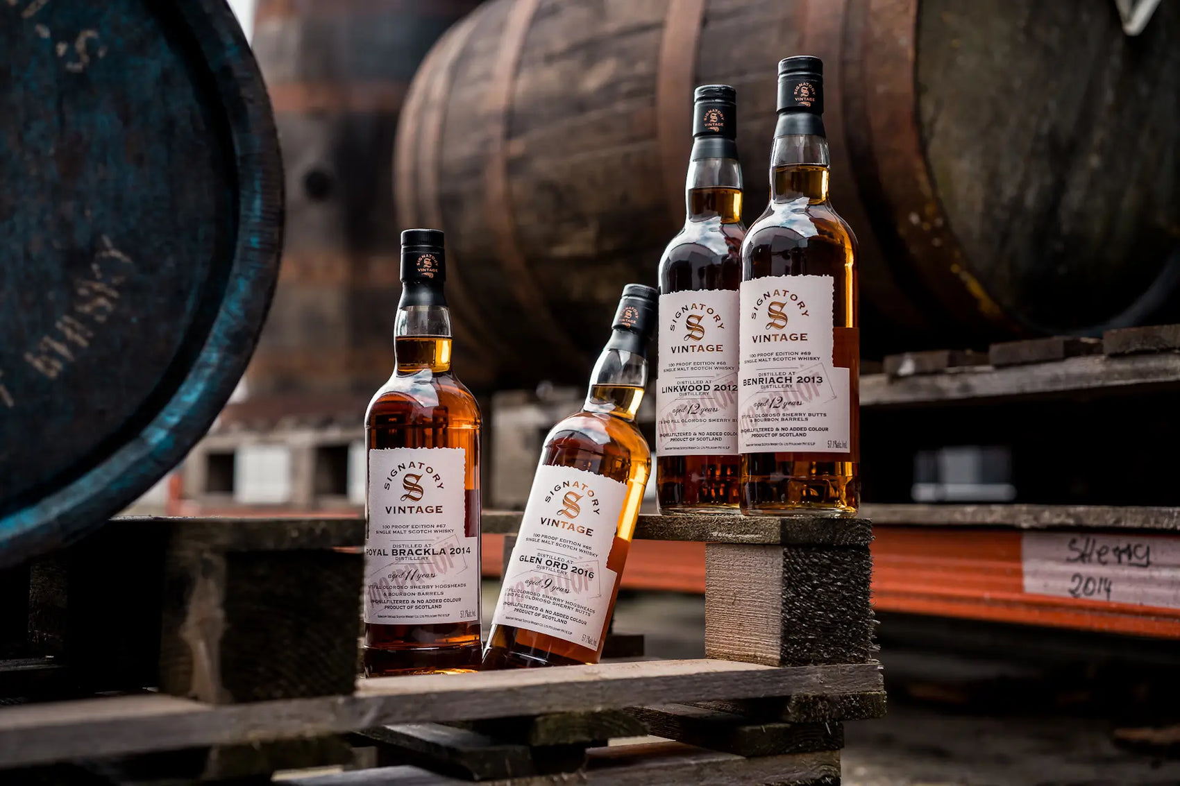 Signatory Vintage 100 Proof Whiskys