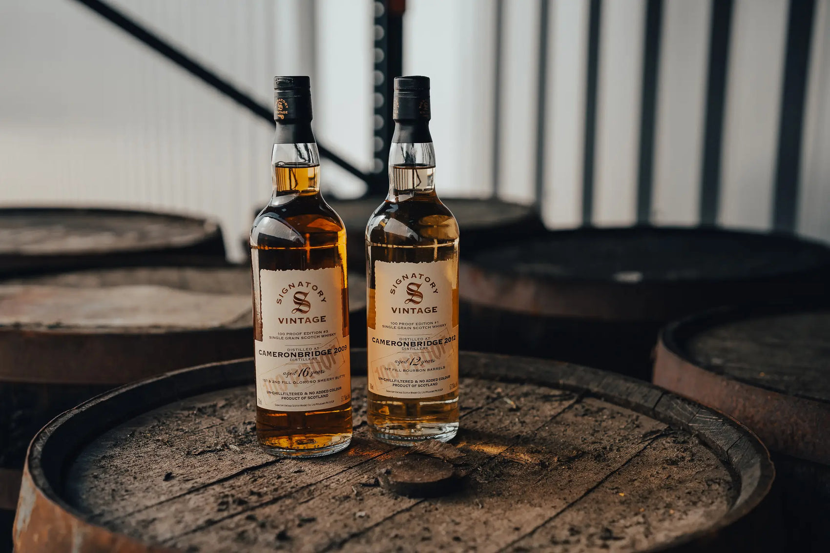 Signatory Vintage 100 Proof Single Grain Whiskys