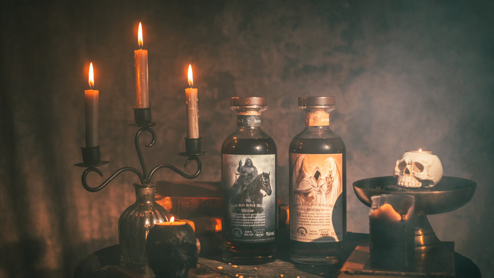 Whitlaw Horseman No.3 und Aberfeldy Archangel No3. Signatory Vintage Whisky
