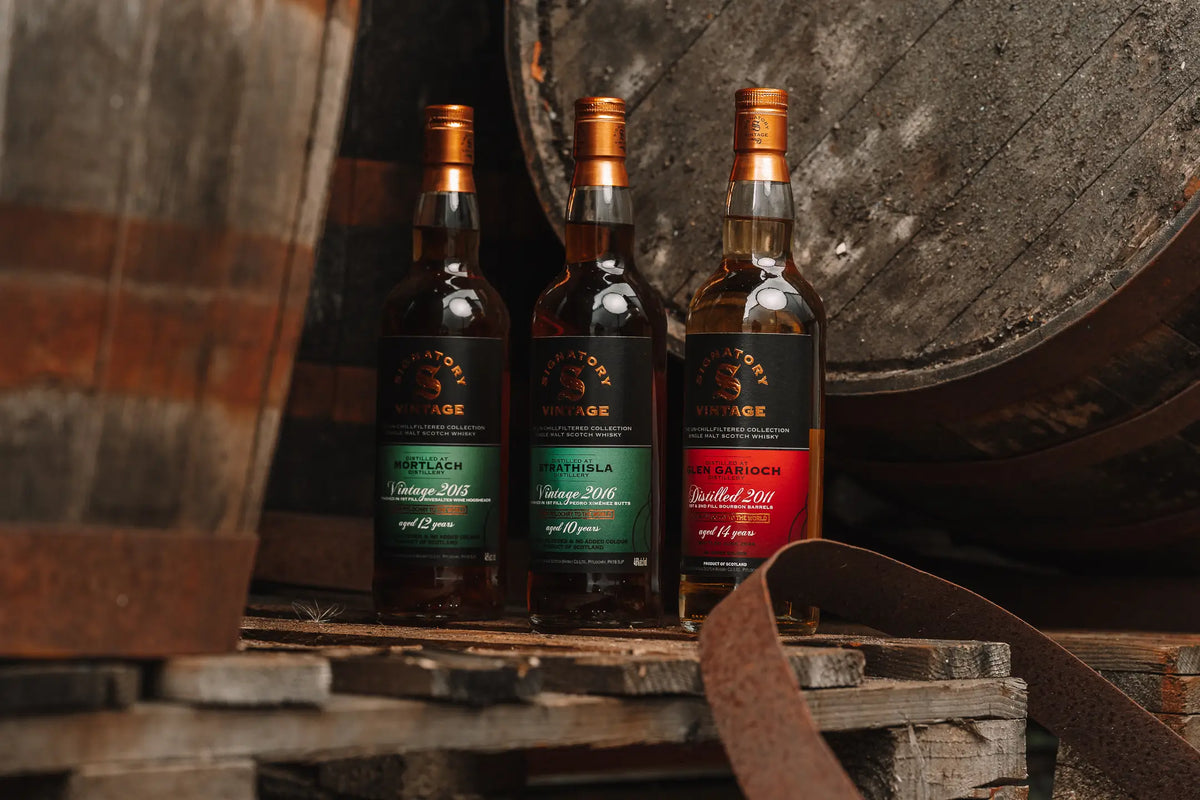 Signatory Vintage Un-Chillfiltered Whiskys