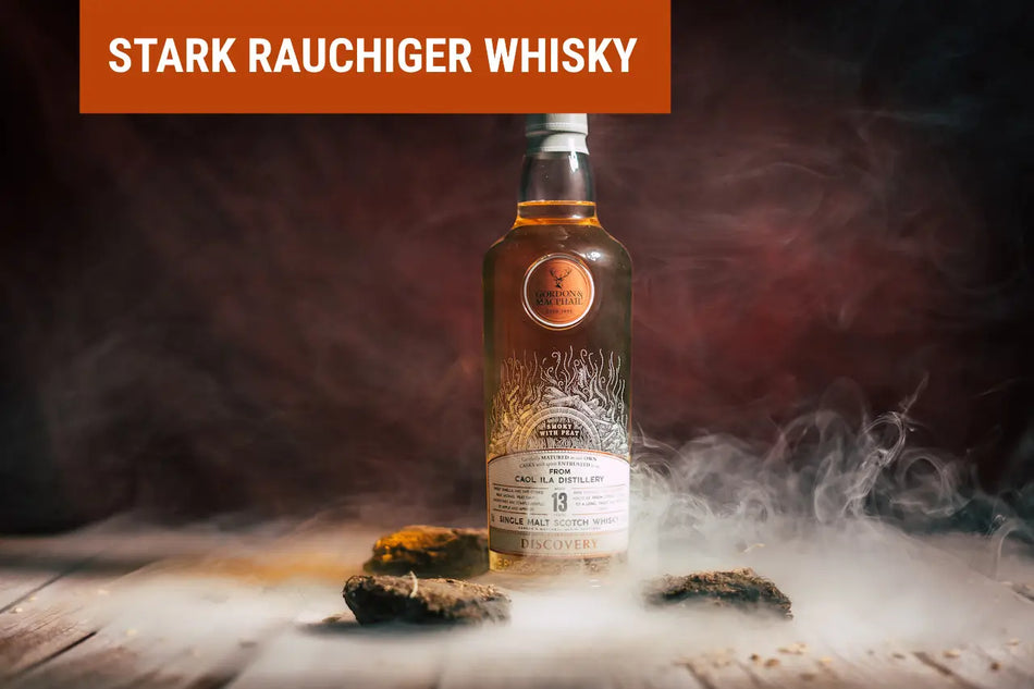 Eine Flasche Caol Ila Islay Single Malt Scotch Whisky