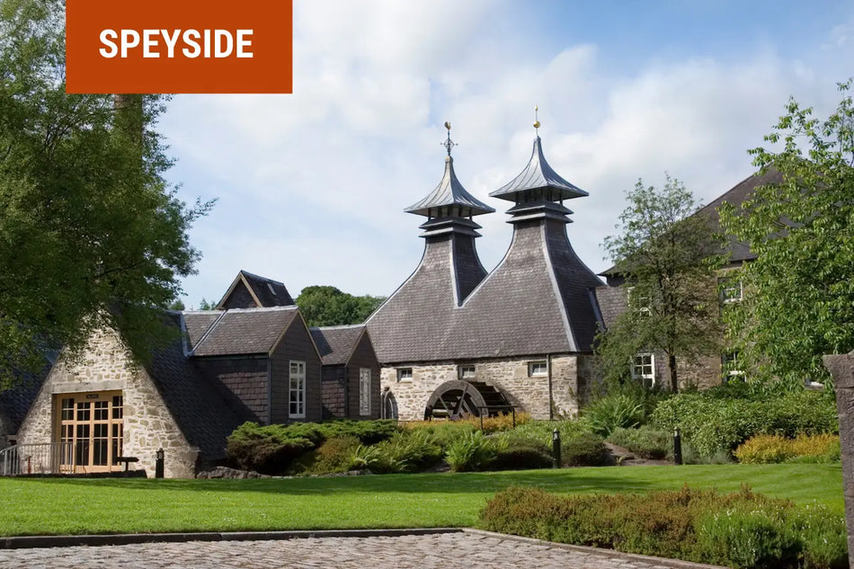 Whiskybrennerei in der schottischen Speyside