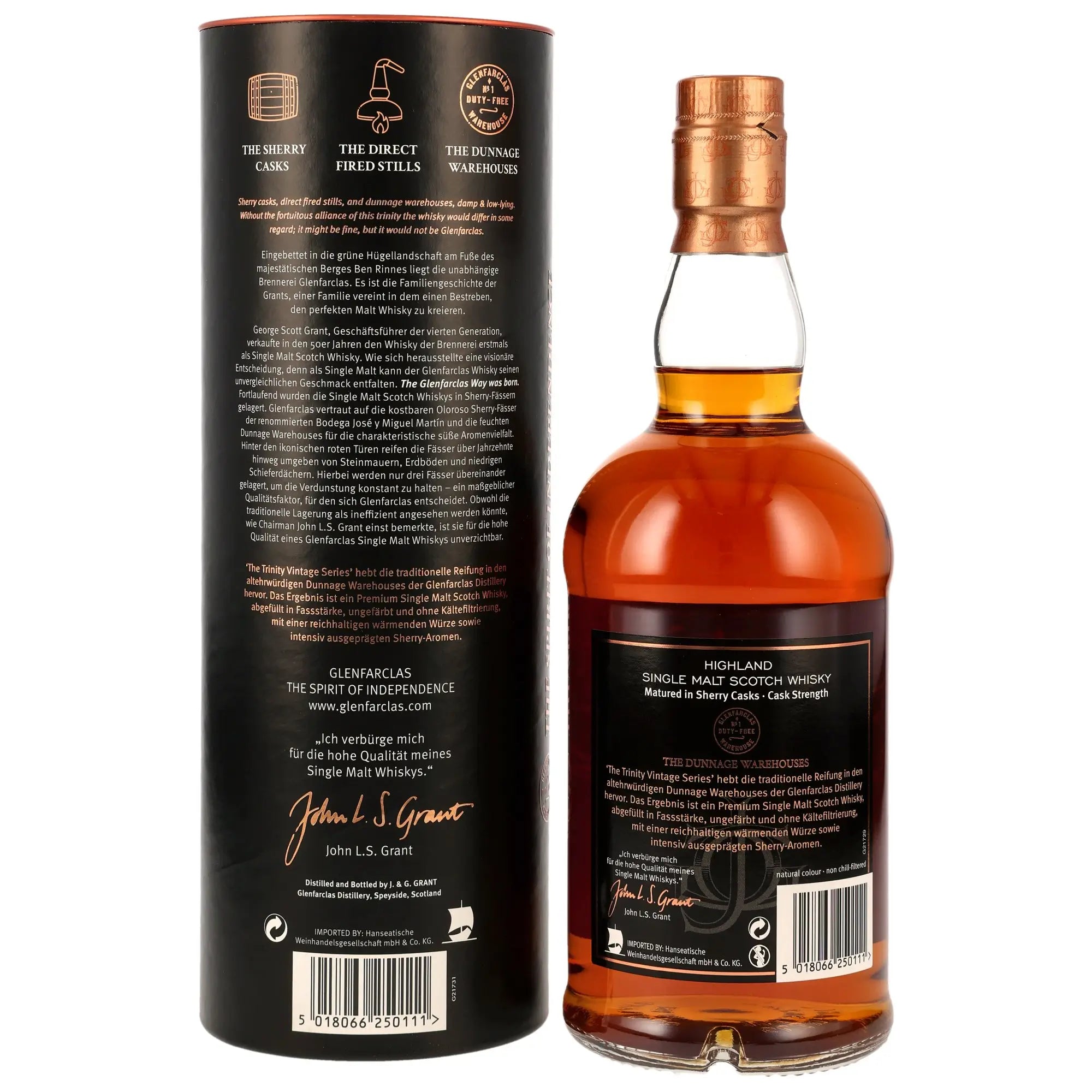 Glenfarclas The Trinity Vintage Series No.2 Sherry Cask Matured Cask Strength 2014/2025