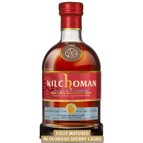 Kilchoman Sister Cask 633 15 Jahre 2008/2024 Islay Single Malt Whisky