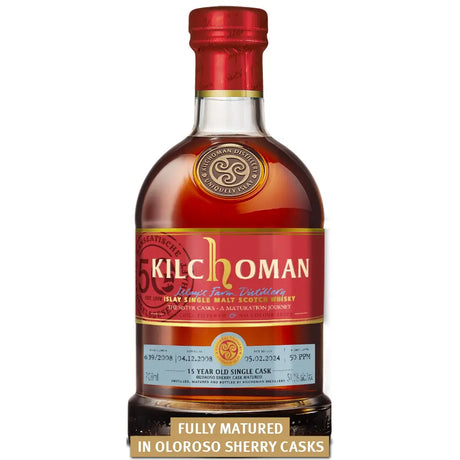 Kilchoman Sister Cask 639 15 Jahre 2008/2024 Islay Single Malt Whisky