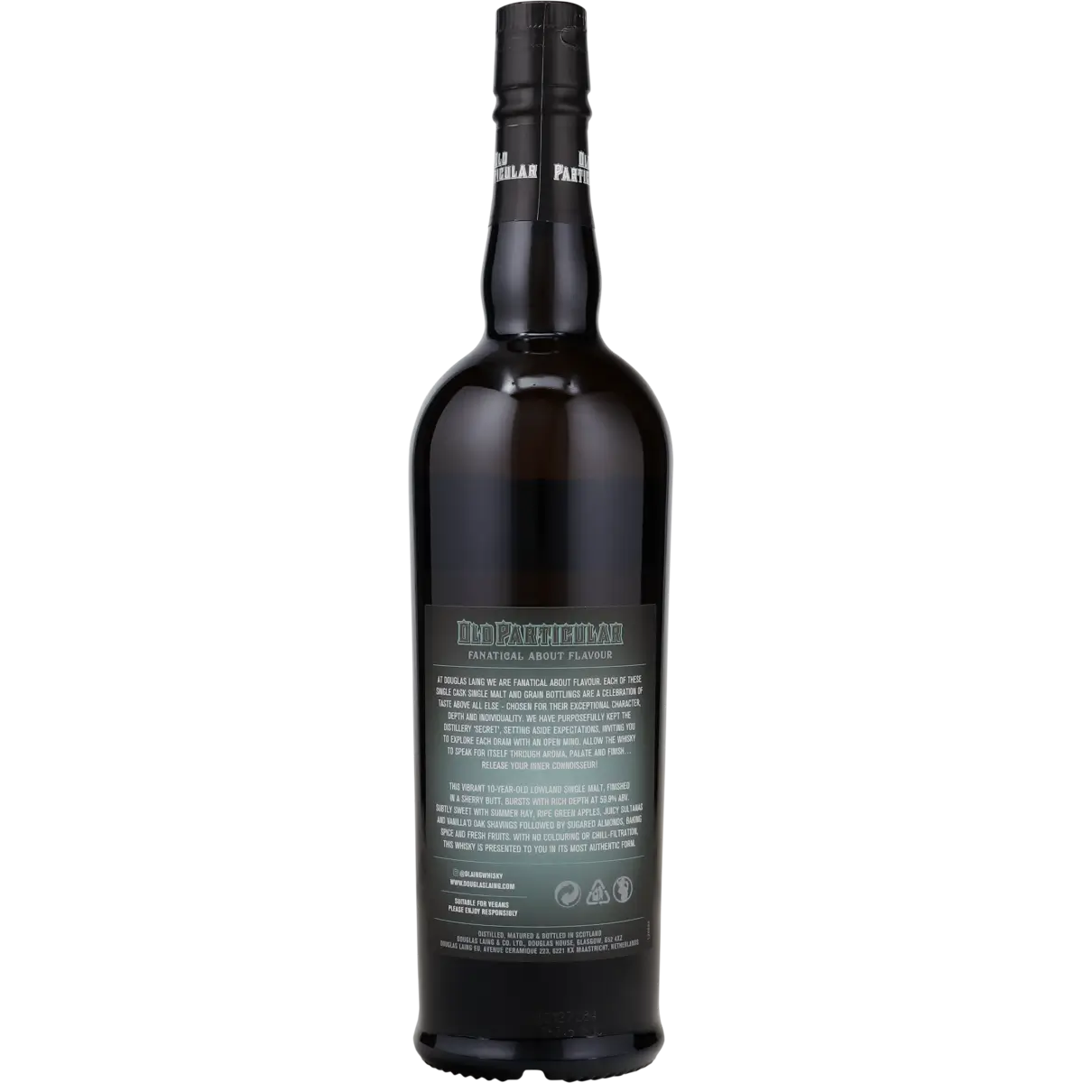 A Secret Lowland Old Particular 10 Jahre 2014/2025 Mystery Malt Whisky