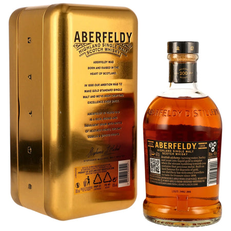 Aberfeldy 12 Jahre in Goldbarren Geschenkverpackung