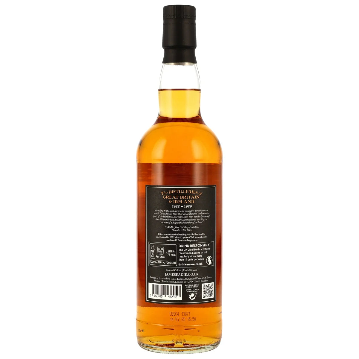 Aberfeldy James Eadie 12 Jahre 2013/2025 Speyside Whisky