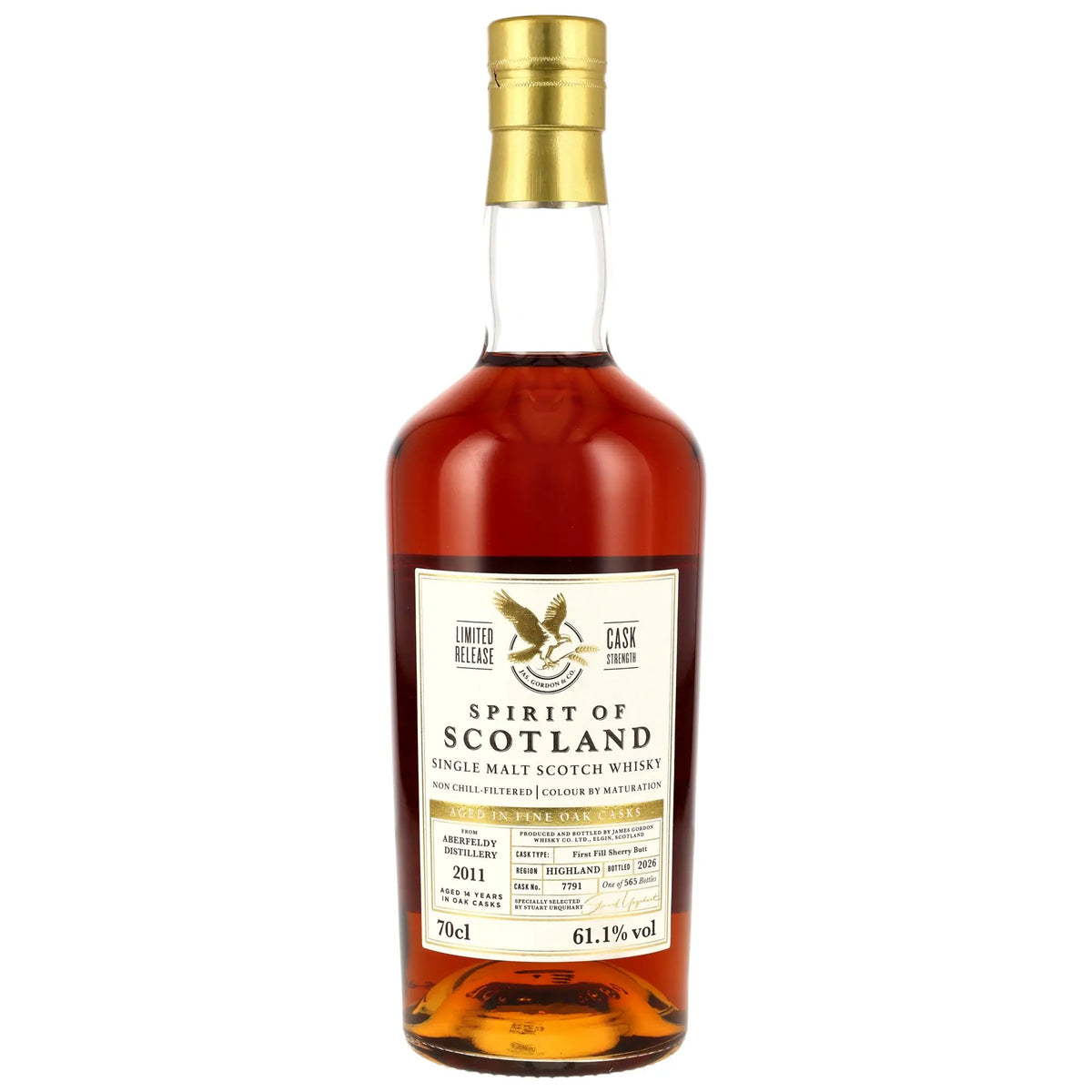 Aberfeldy Spirit of Scotland 14 Jahre 2011/2026 Whisky von Gordon & MacPhail
