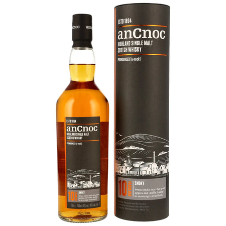 AnCnoc Smoky & Peated 10 Jahre Highland Whisky