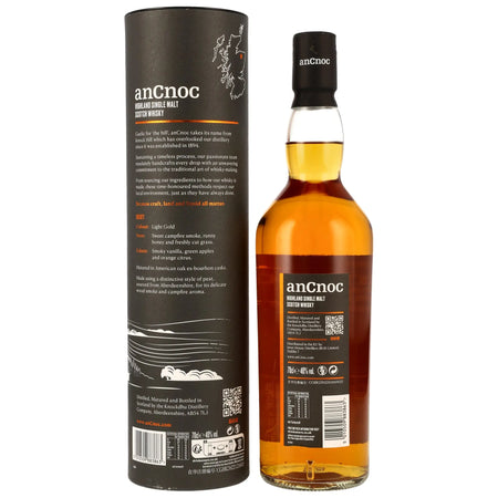 AnCnoc Smoky & Peated 10 Jahre Highland Whisky