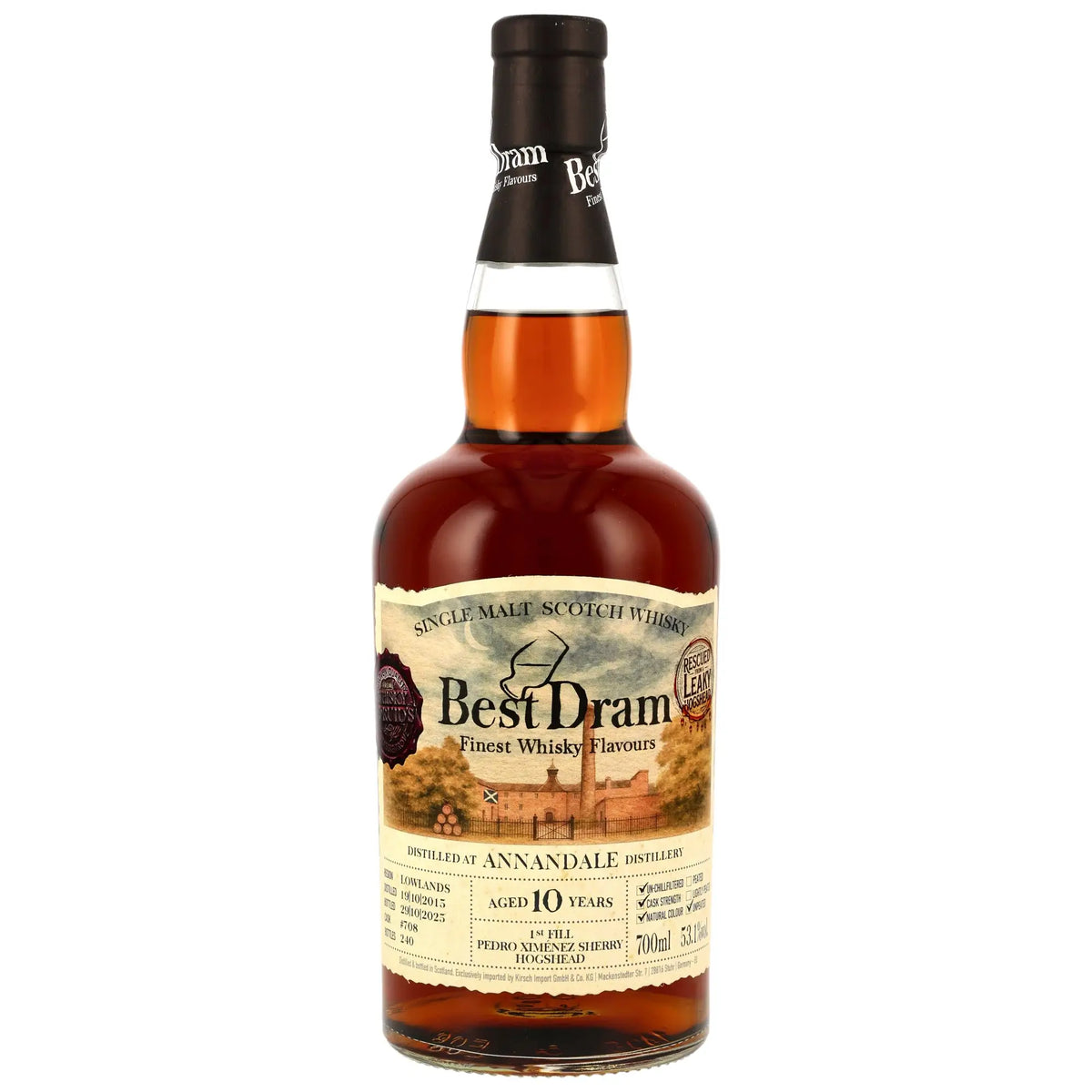 Annandale Best Dram 10 Jahre 2015/2025 Single Malt Whisky