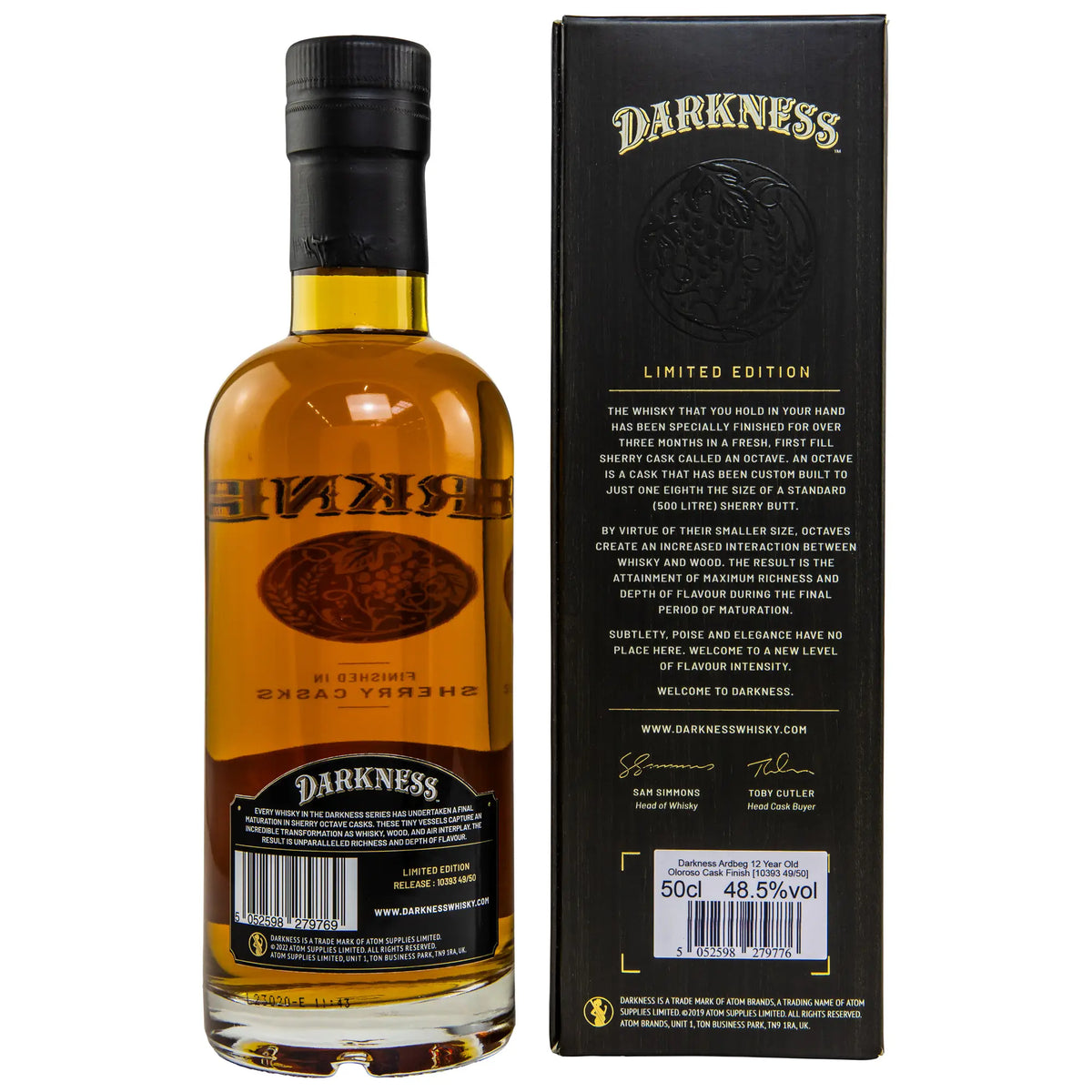 Ardbeg Darkness 12 Jahre Islay Single Malt Scotch Whisky