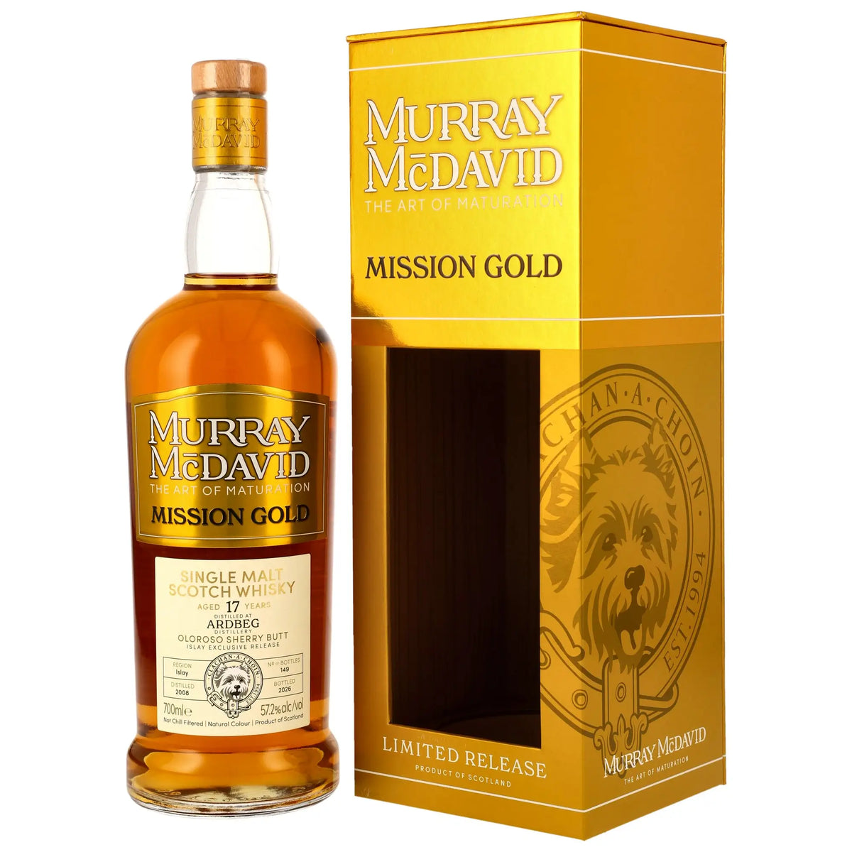 Ardbeg Mission Gold Oloroso Sherry Butt 17 Jahre 2026 Islay Whisky