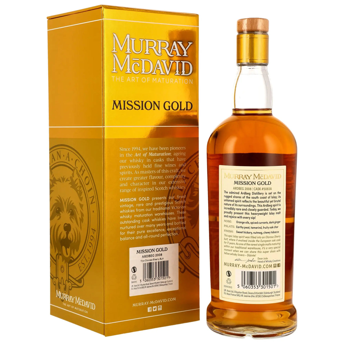Ardbeg Mission Gold Oloroso Sherry Butt 17 Jahre 2026 Islay Whisky