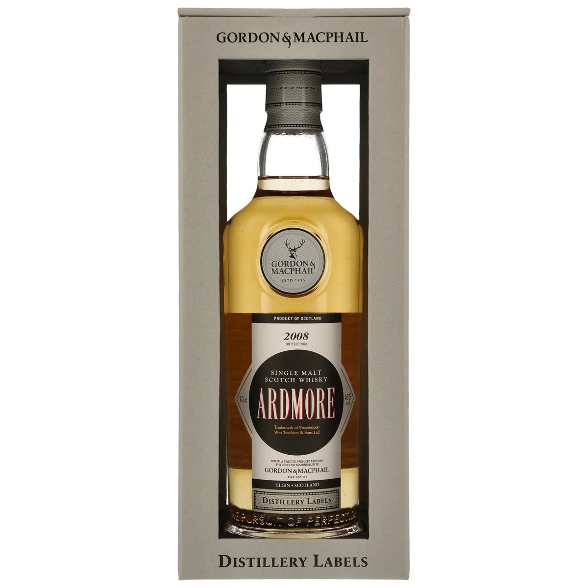 Ardmore Distillery Labels 2008/2023 rauchiger Highland Whisky