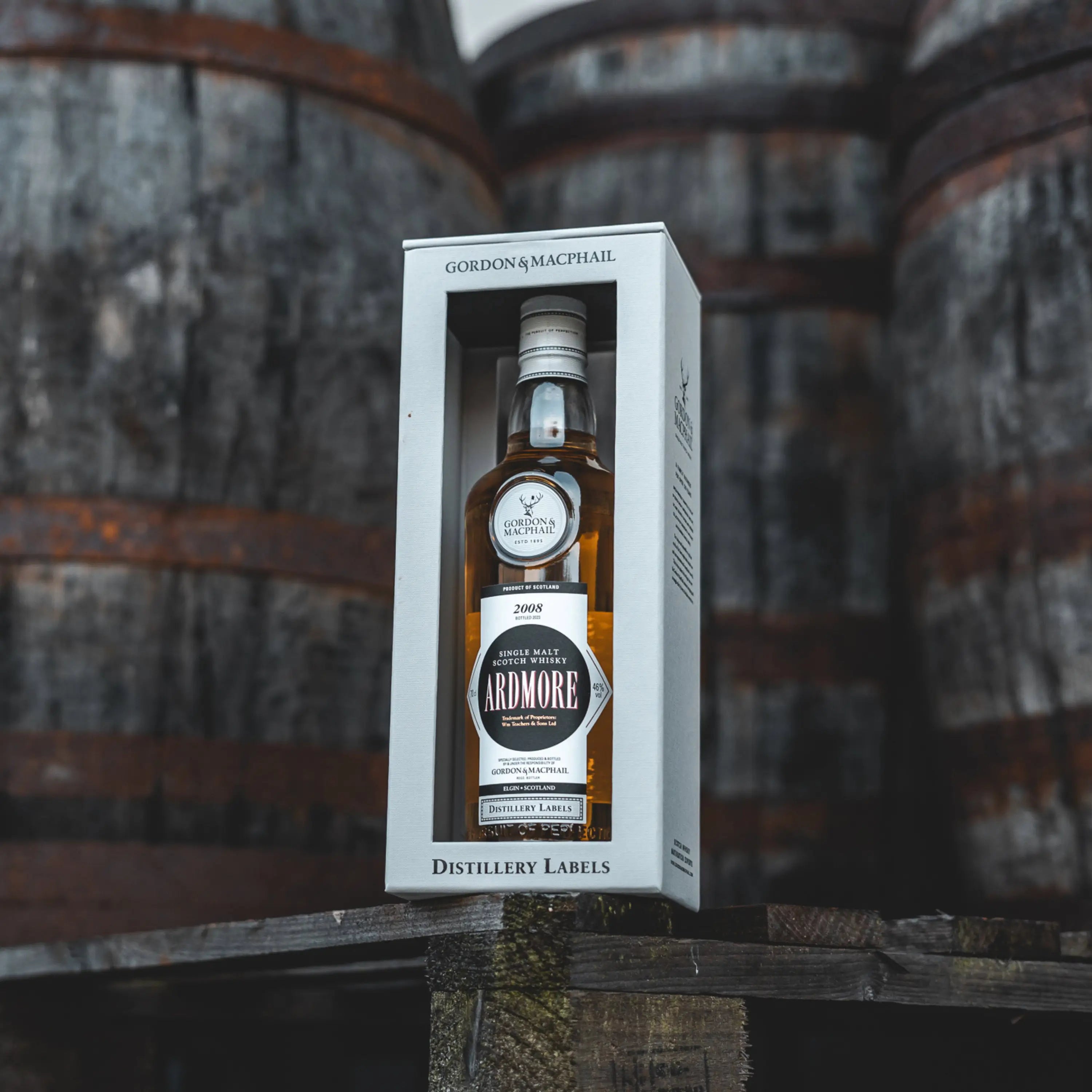 Ardmore Distillery Labels 2008/2023 rauchiger Highland Whisky