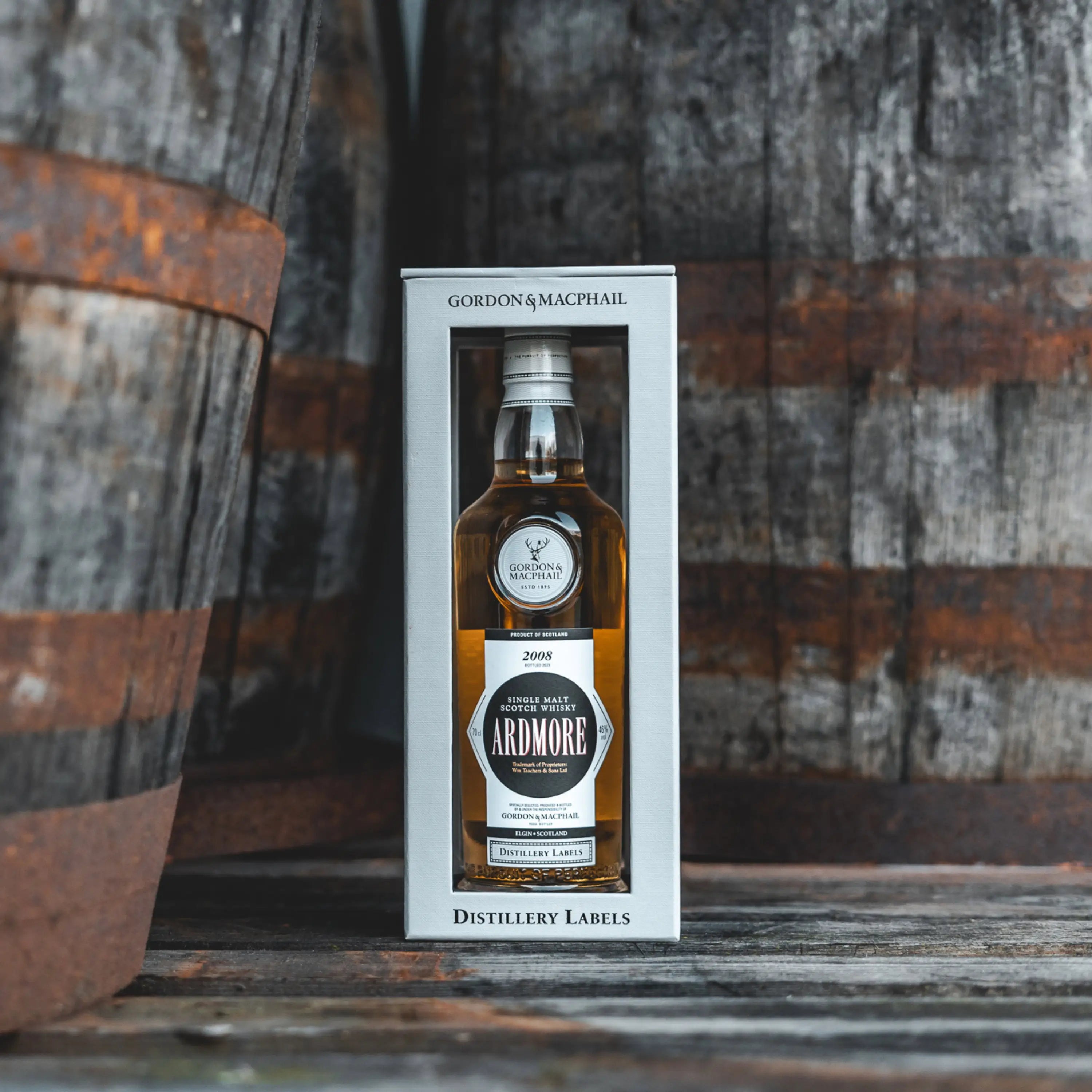 Ardmore Distillery Labels 2008/2023 rauchiger Highland Whisky
