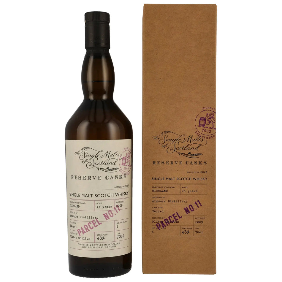 Ardmore Reserve Casks Parcel No.11 13 Jahre 2009/2023 Highland Single Malt Scotch Whisky