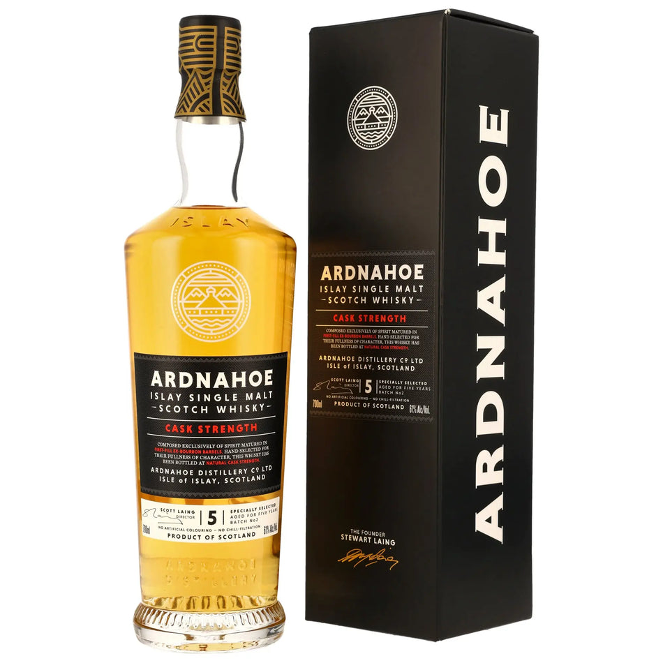 Ardnahoe Cask Strength 5 Jahre Batch 2 Islay Whisky
